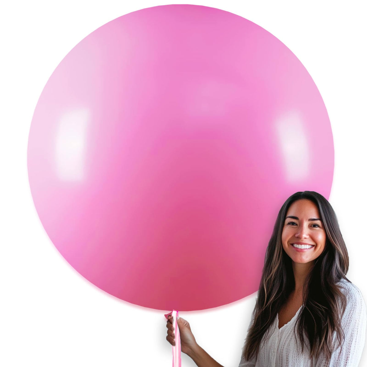 PartyWoo Assorted Colors Rainbow Balloons 50pcs Multicolor Colorful Color