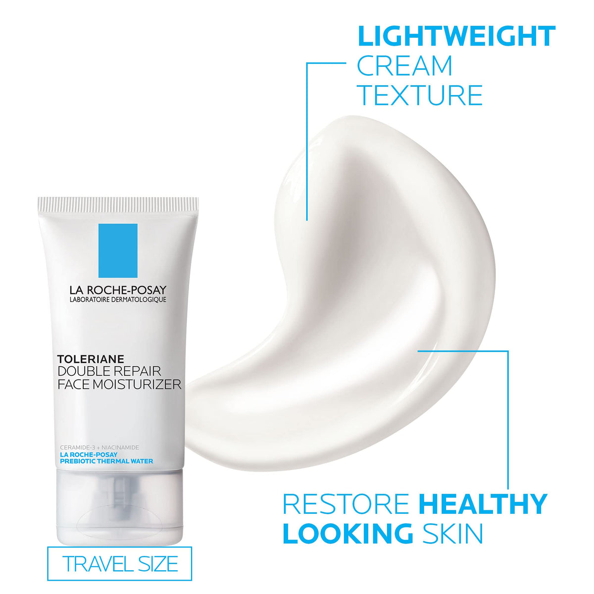 La Roche-Posay Toleriane Hydrating Gentle Facial Cleanser, with Niacinamide