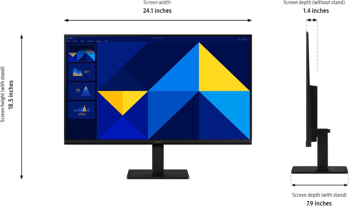Samsung 27" (S30GD) Essential Monitor with IPS Panel Father Jim Norris notebooks