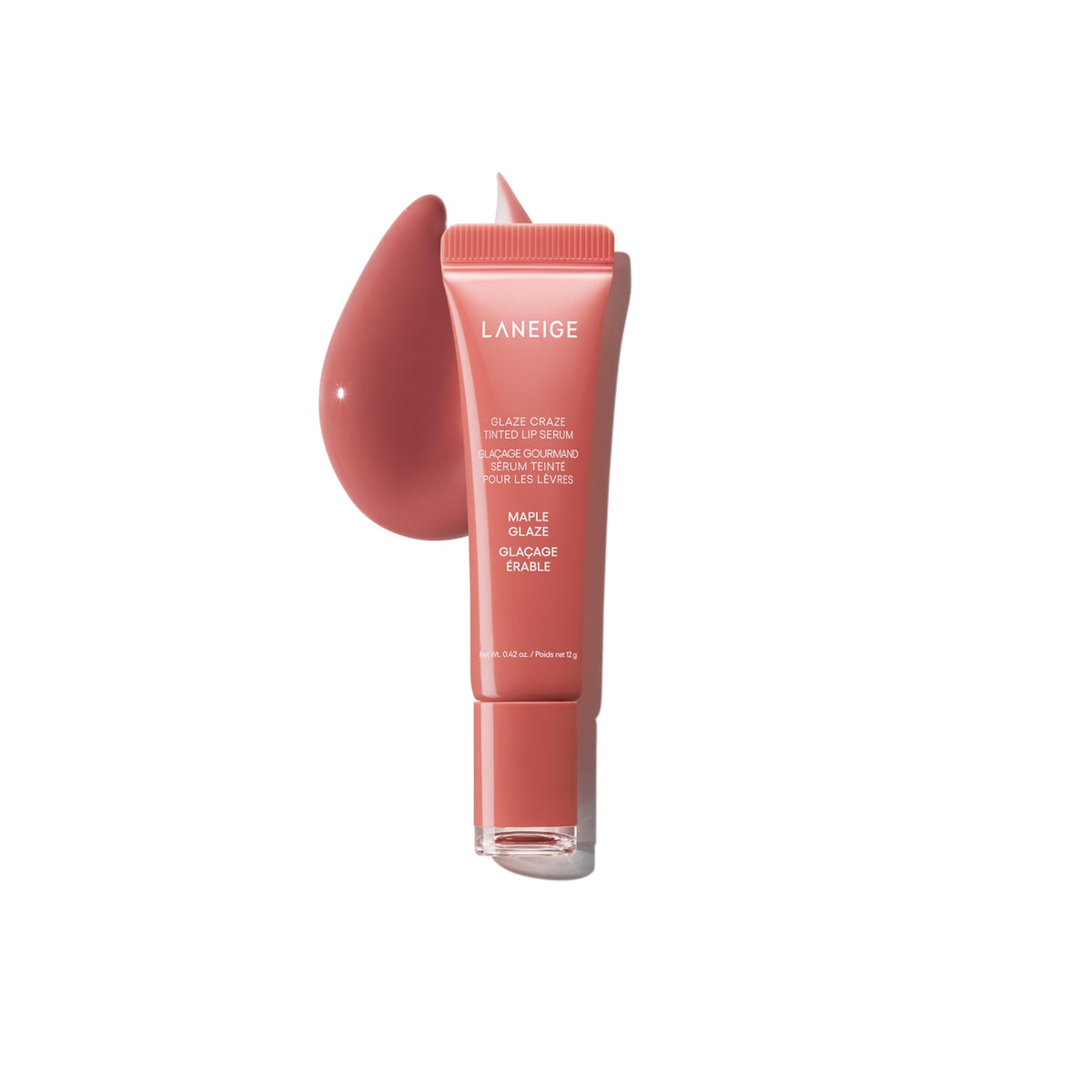 LANEIGE Glaze Craze Tinted Lip Serum with Plumping Polypeptides Father Jim Norris notebooks