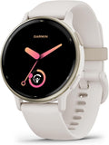 Garmin vívoactive® 5, Health & Fitness GPS Smartwatch, 42mm, Ivory Father Jim Norris notebooks