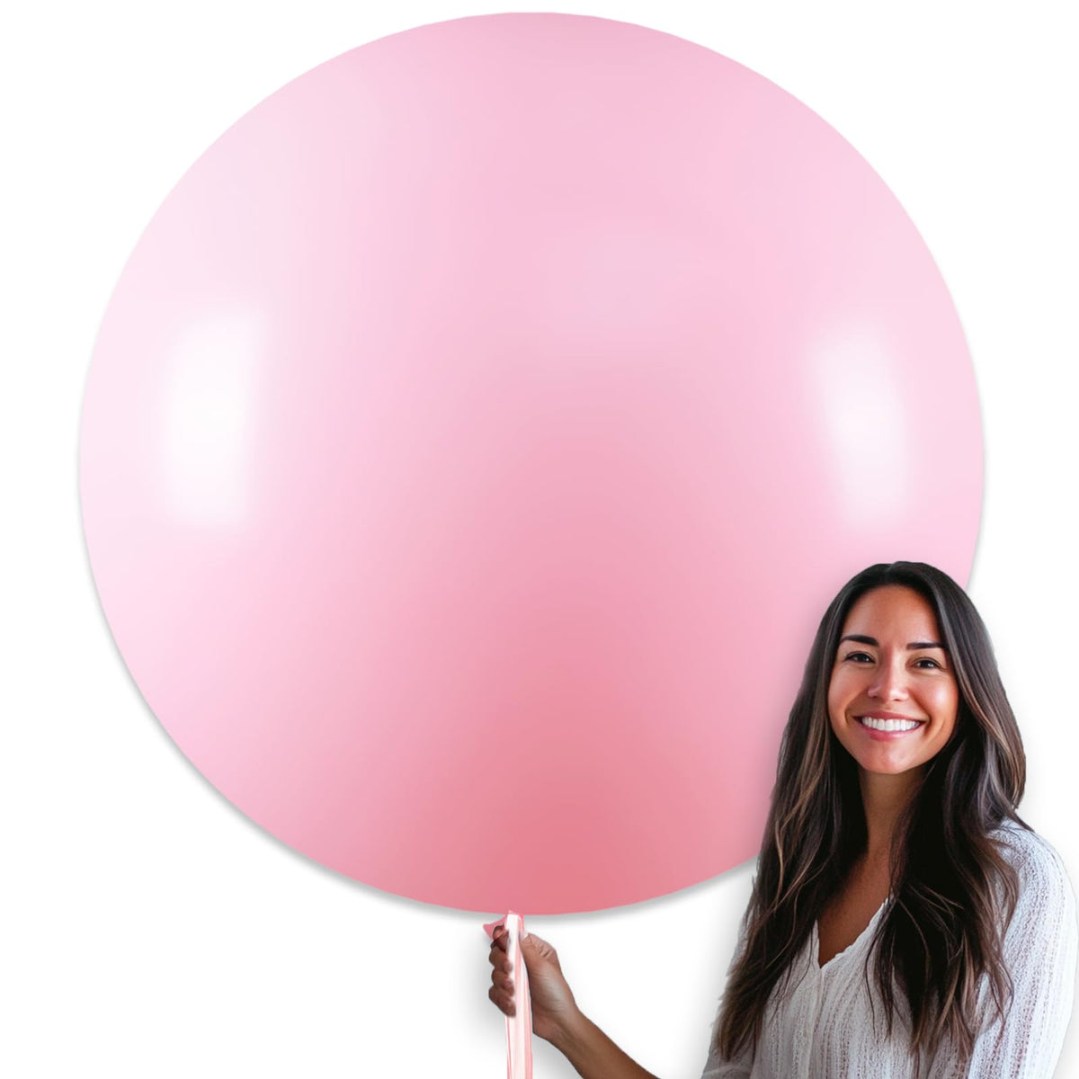 PartyWoo Assorted Colors Rainbow Balloons 50pcs Multicolor Colorful Color