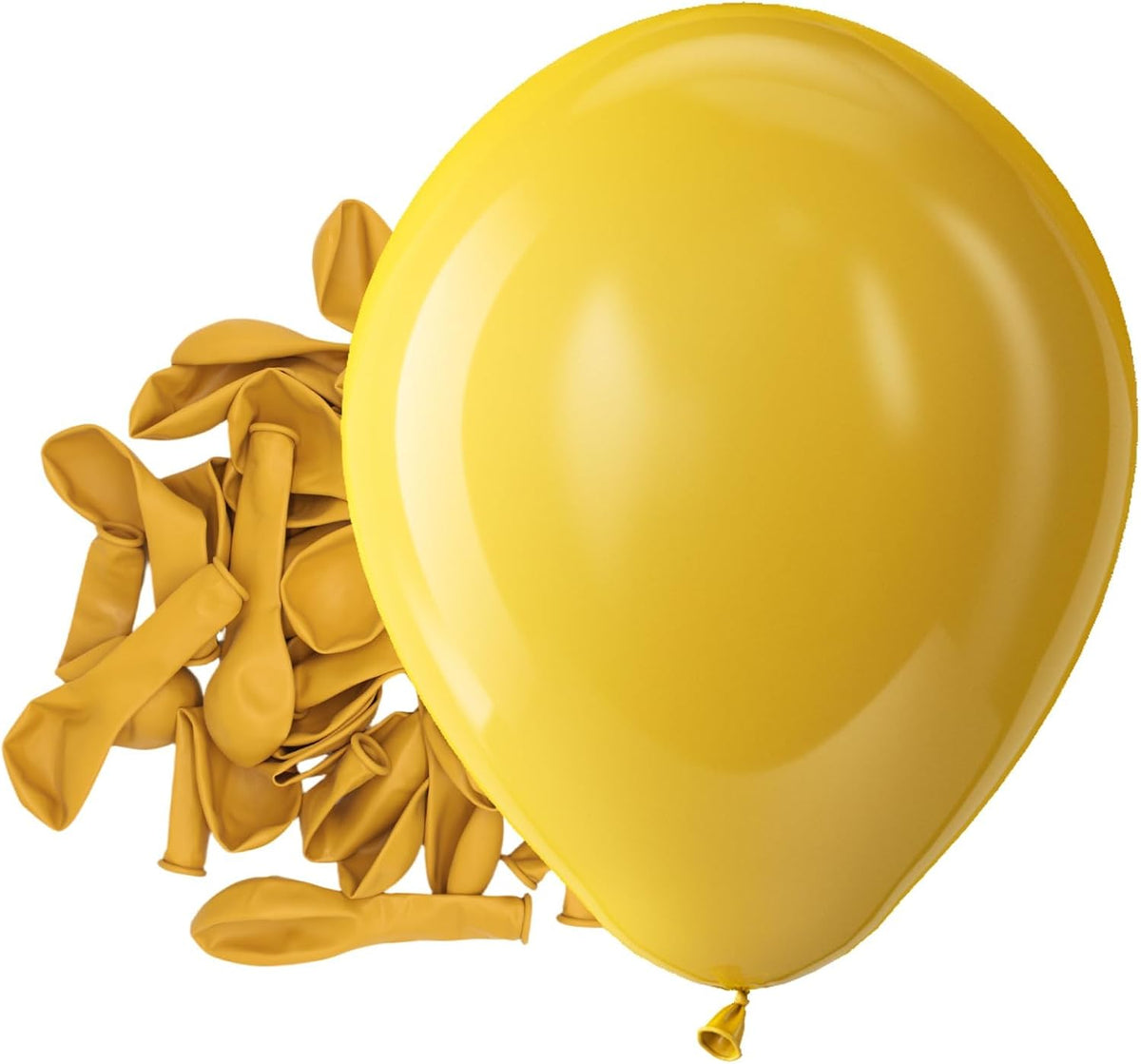 Bezente Assorted Latex Rainbow Balloons 100 Pack 12 inch
