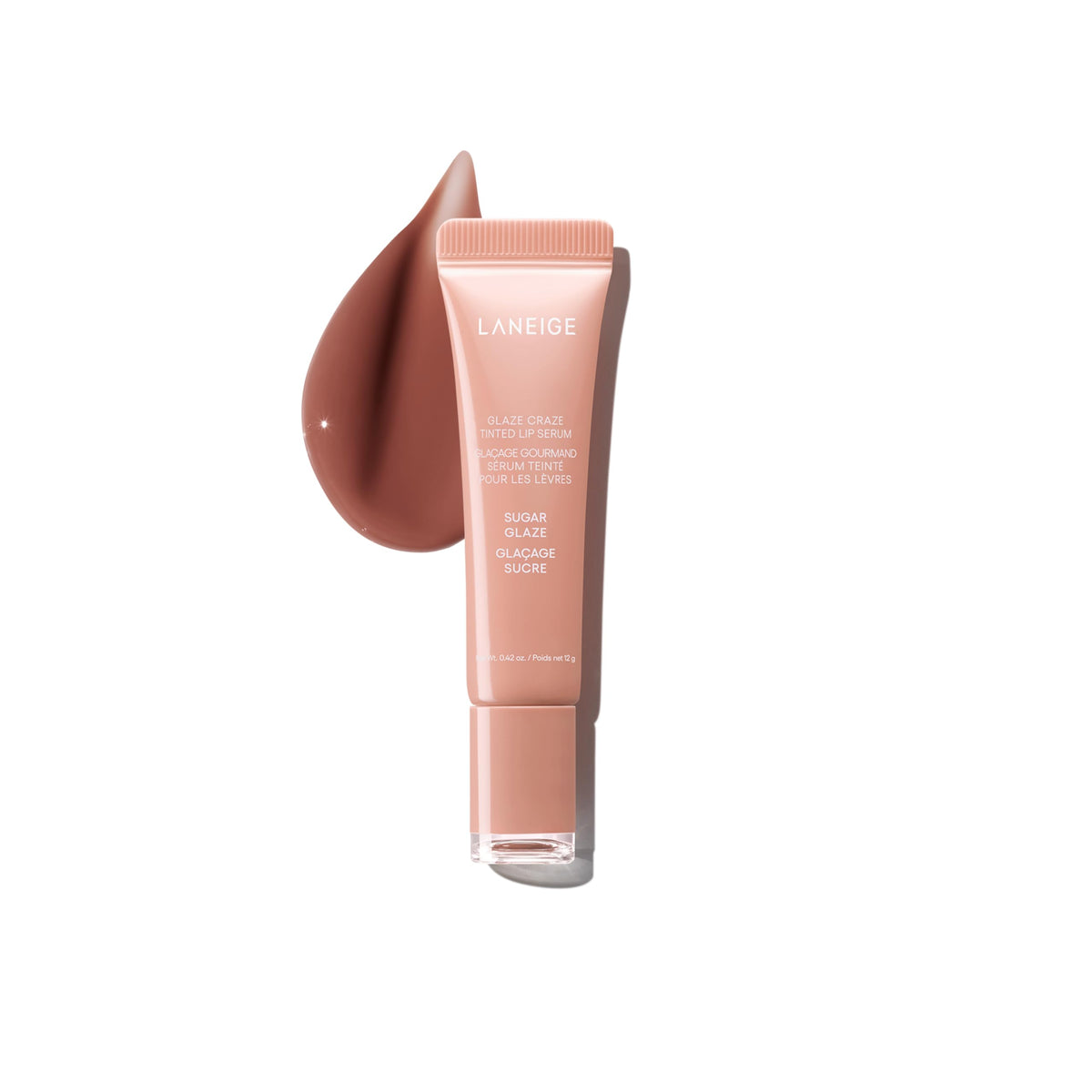 LANEIGE Glaze Craze Tinted Lip Serum with Plumping Polypeptides Father Jim Norris notebooks