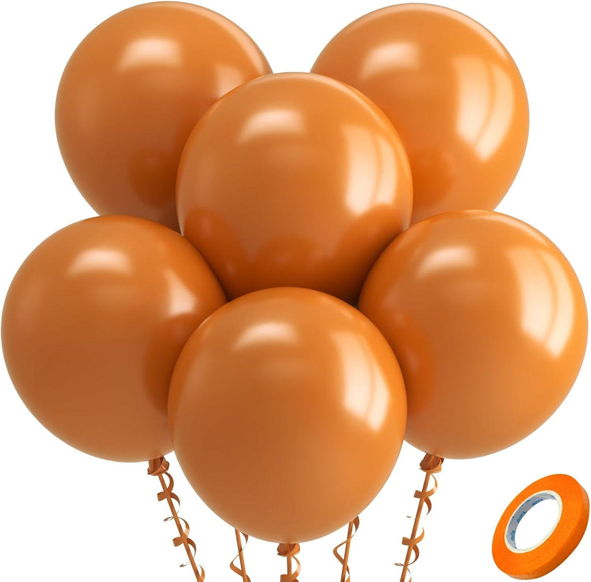 Bezente Assorted Latex Rainbow Balloons 100 Pack 12 inch