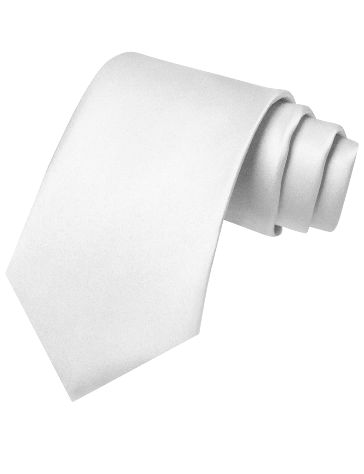JEMYGINS Solid Color Tie Mens Necktie for Business and Wedding
