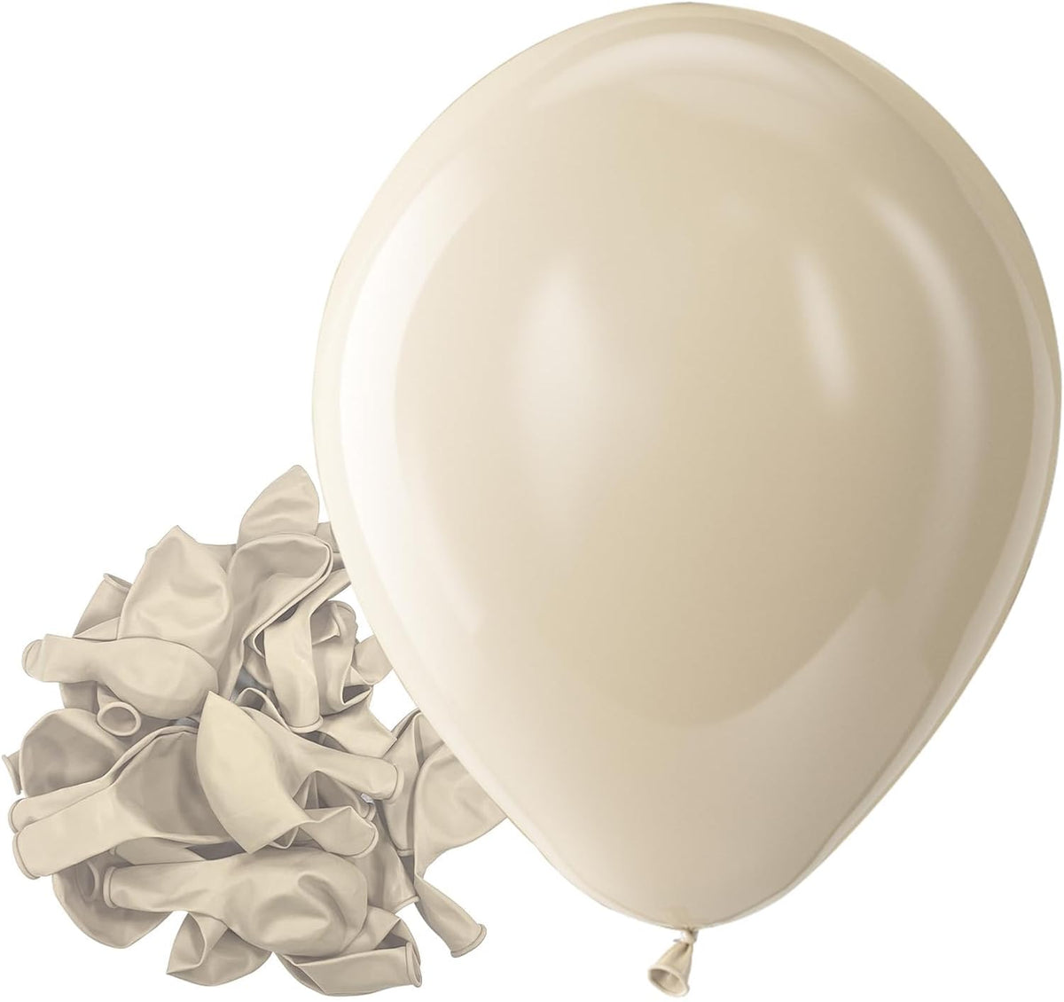 Bezente Assorted Latex Rainbow Balloons 100 Pack 12 inch