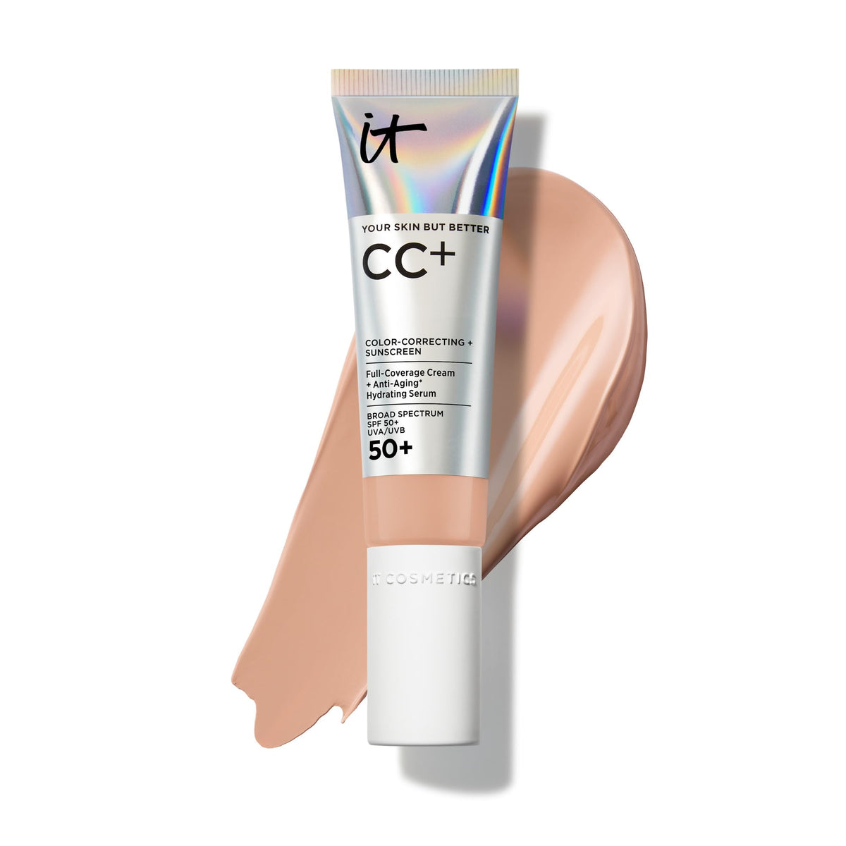 IT Cosmetics CC+ Cream with SPF 50+ Full Coverage Foundation Natural Finish Father Jim Norris notebooks