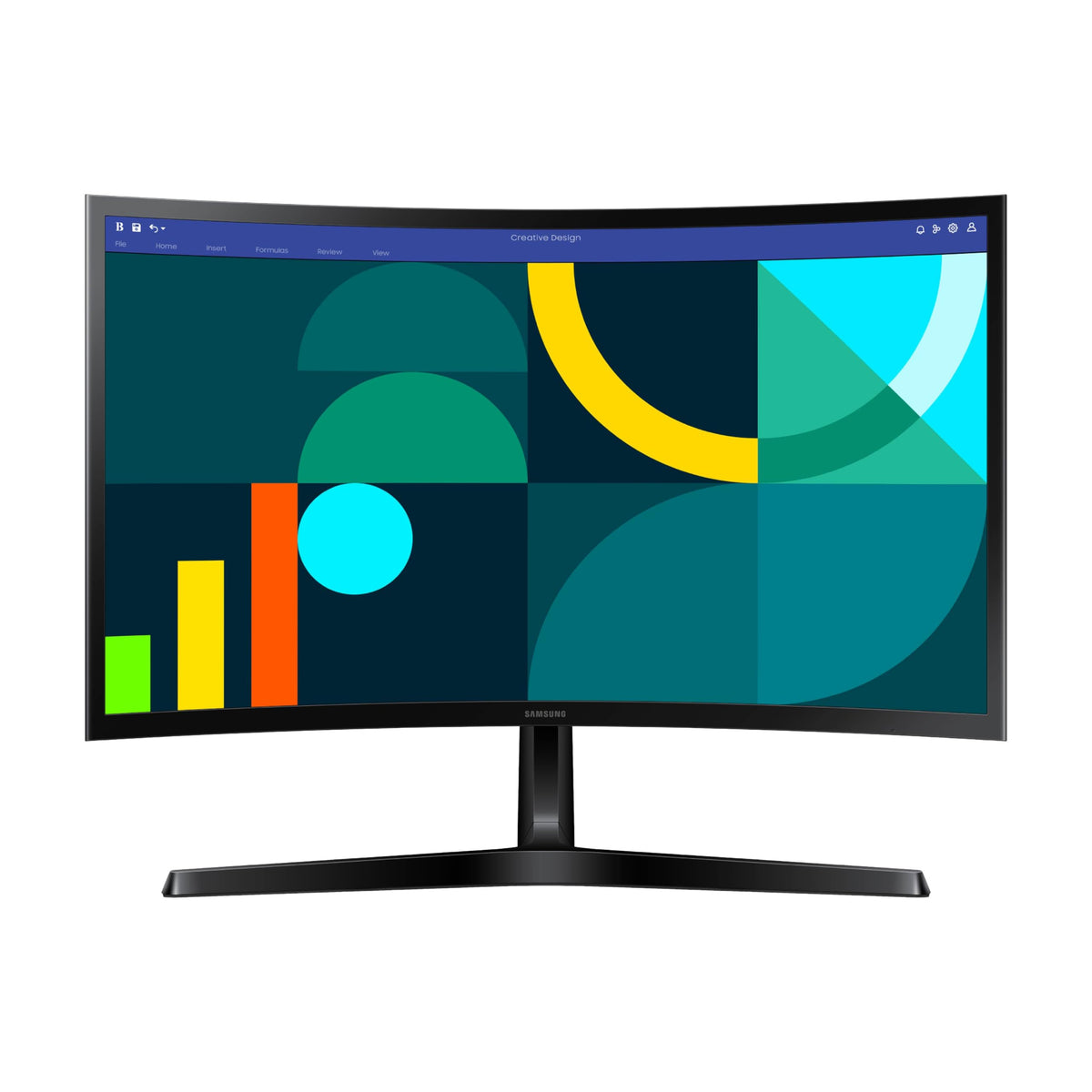 Samsung 27" Essential S3 (S36GD) Series FHD 1800R Curved Computer Monitor Father Jim Norris notebooks
