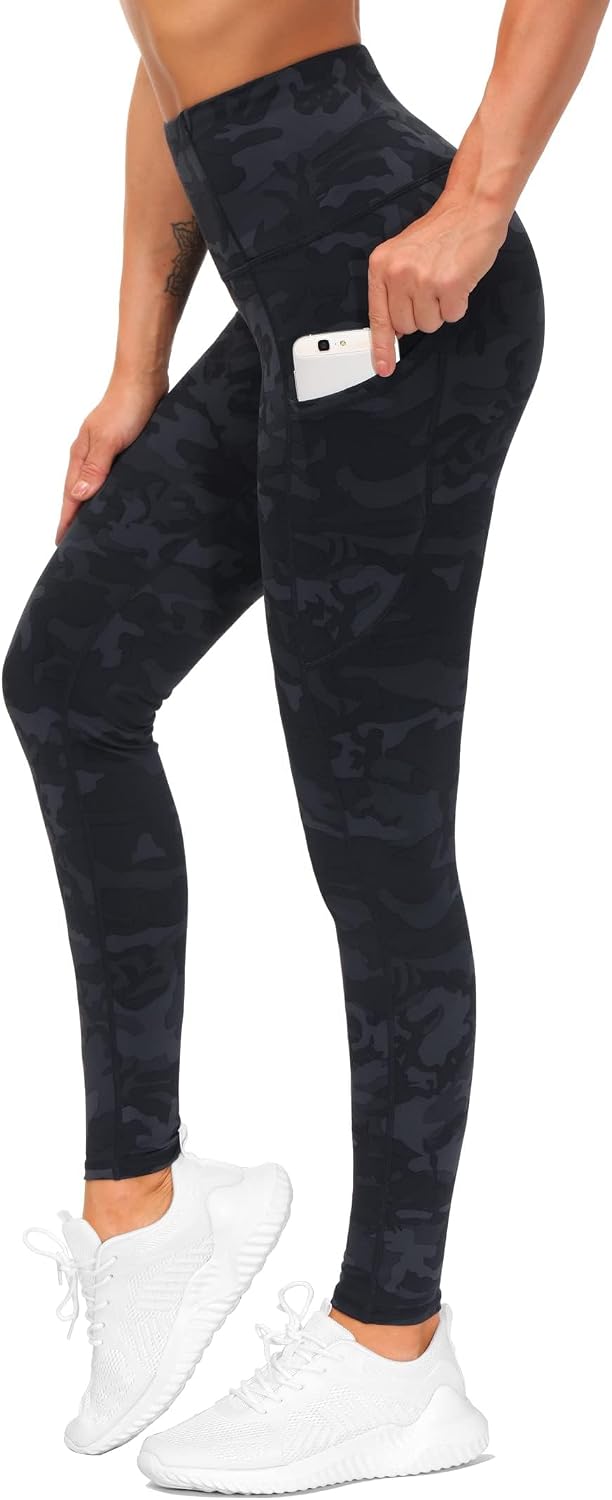 THE GYM PEOPLE Women's Thick High Waist Yoga Pants Workout Leggings