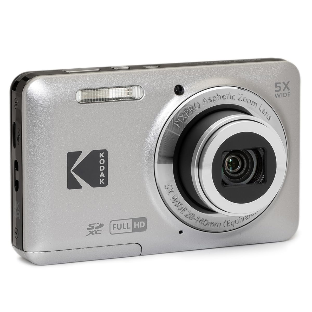 Kodak PIXPRO FZ55 16MP Compact Digital Camera, 5X Optical Zoom, Blue Father Jim Norris notebooks