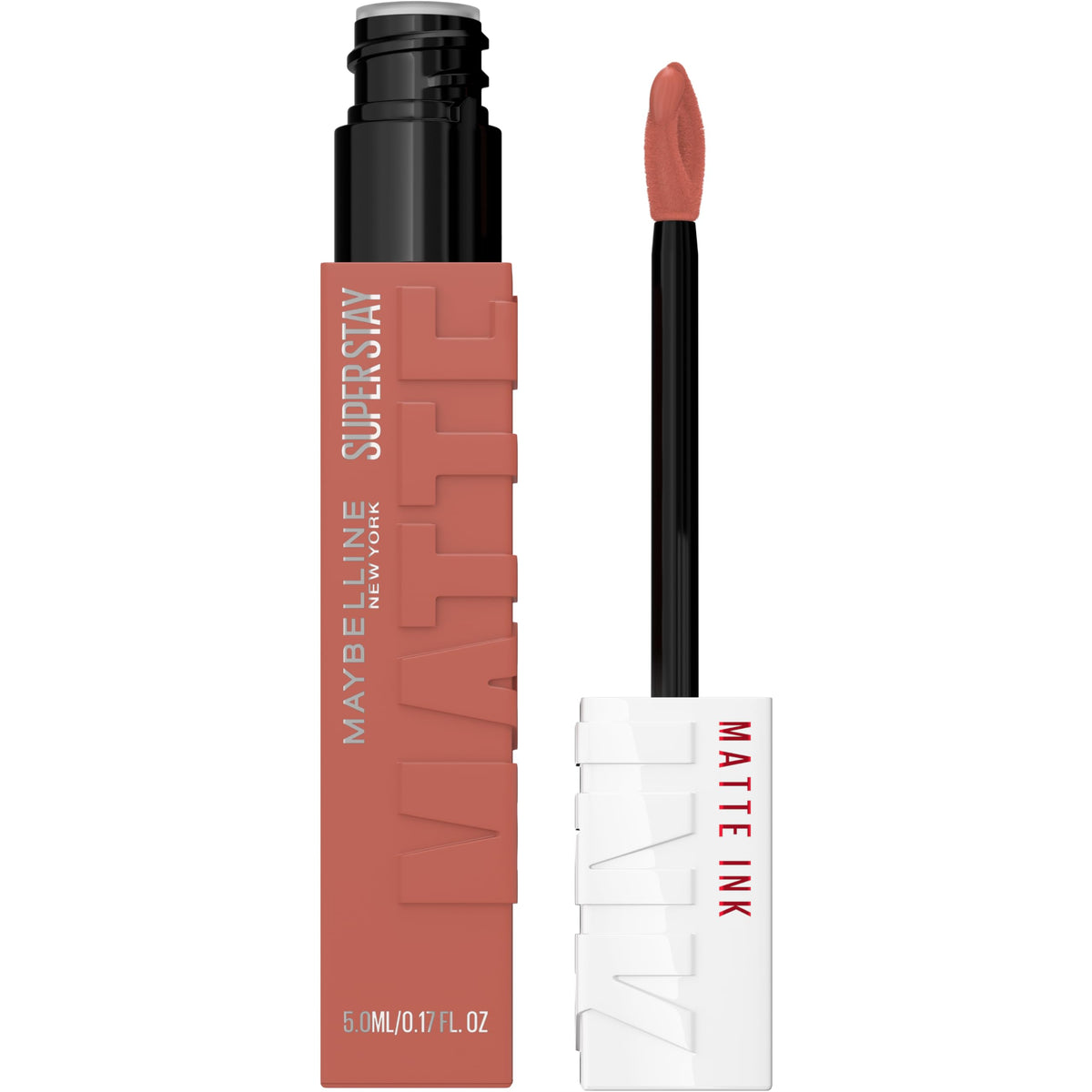 Maybelline Super Stay Matte Ink Liquid Lip Color, Moodmakers Lipstick Collection, Long Lasting, Transfer Proof Lip Makeup, Euphoric, 1 Count