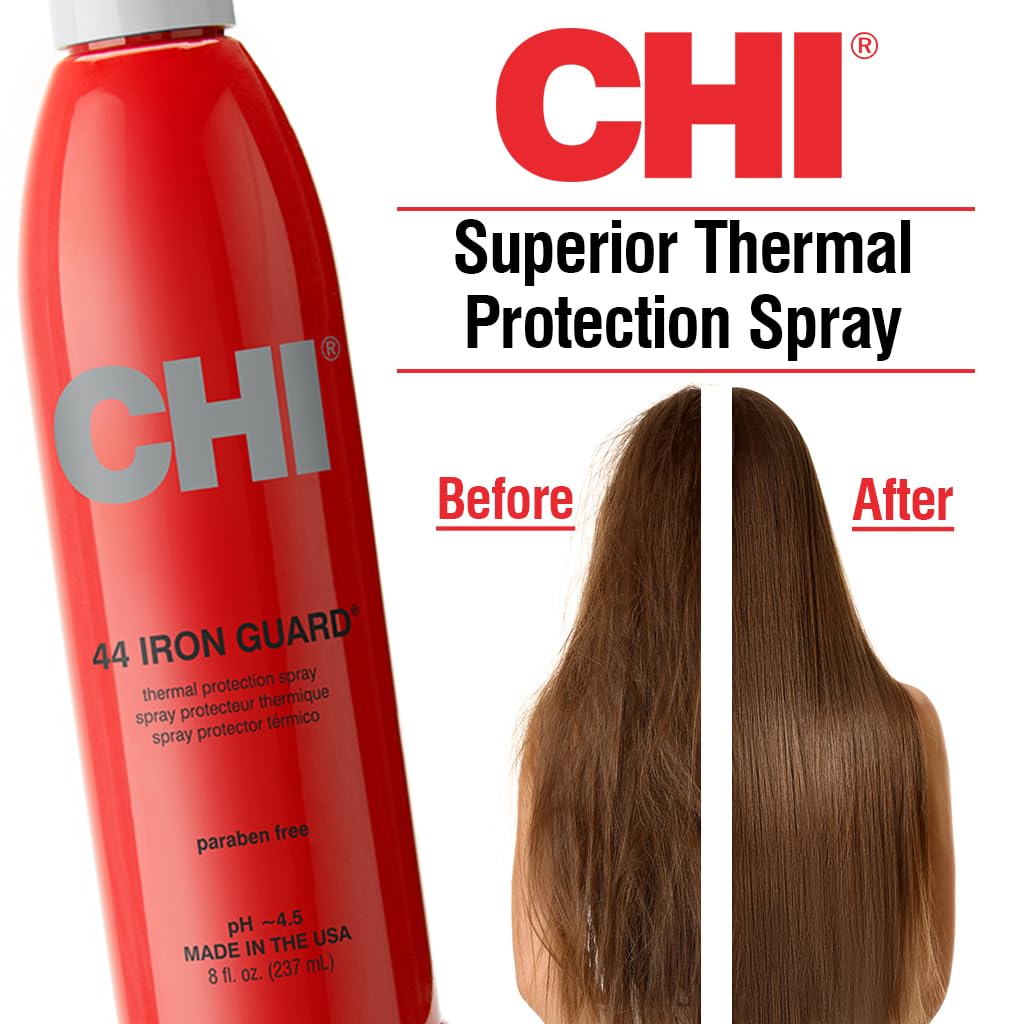 CHI 44 Iron Guard Thermal Protection Spray for Hair, 2 Oz