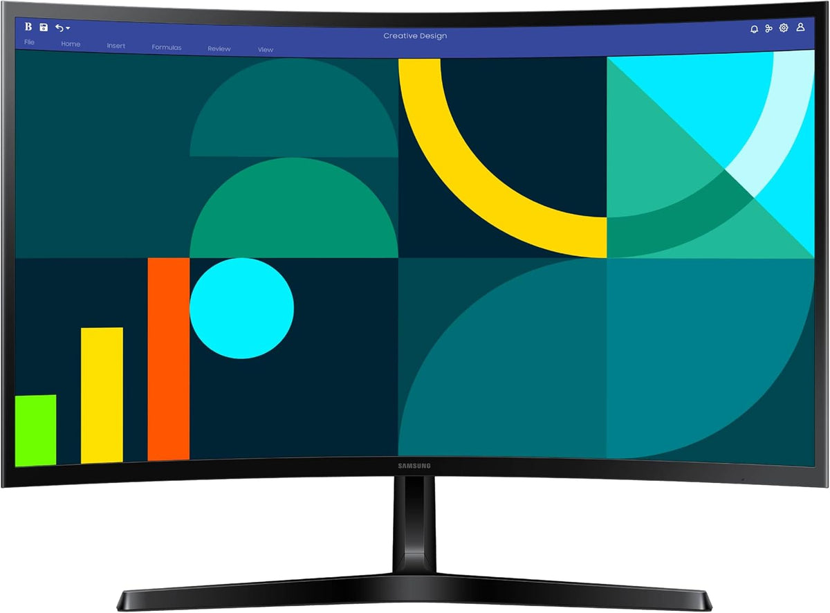 Samsung 27" Essential S3 (S36GD) Series FHD 1800R Curved Computer Monitor Father Jim Norris notebooks