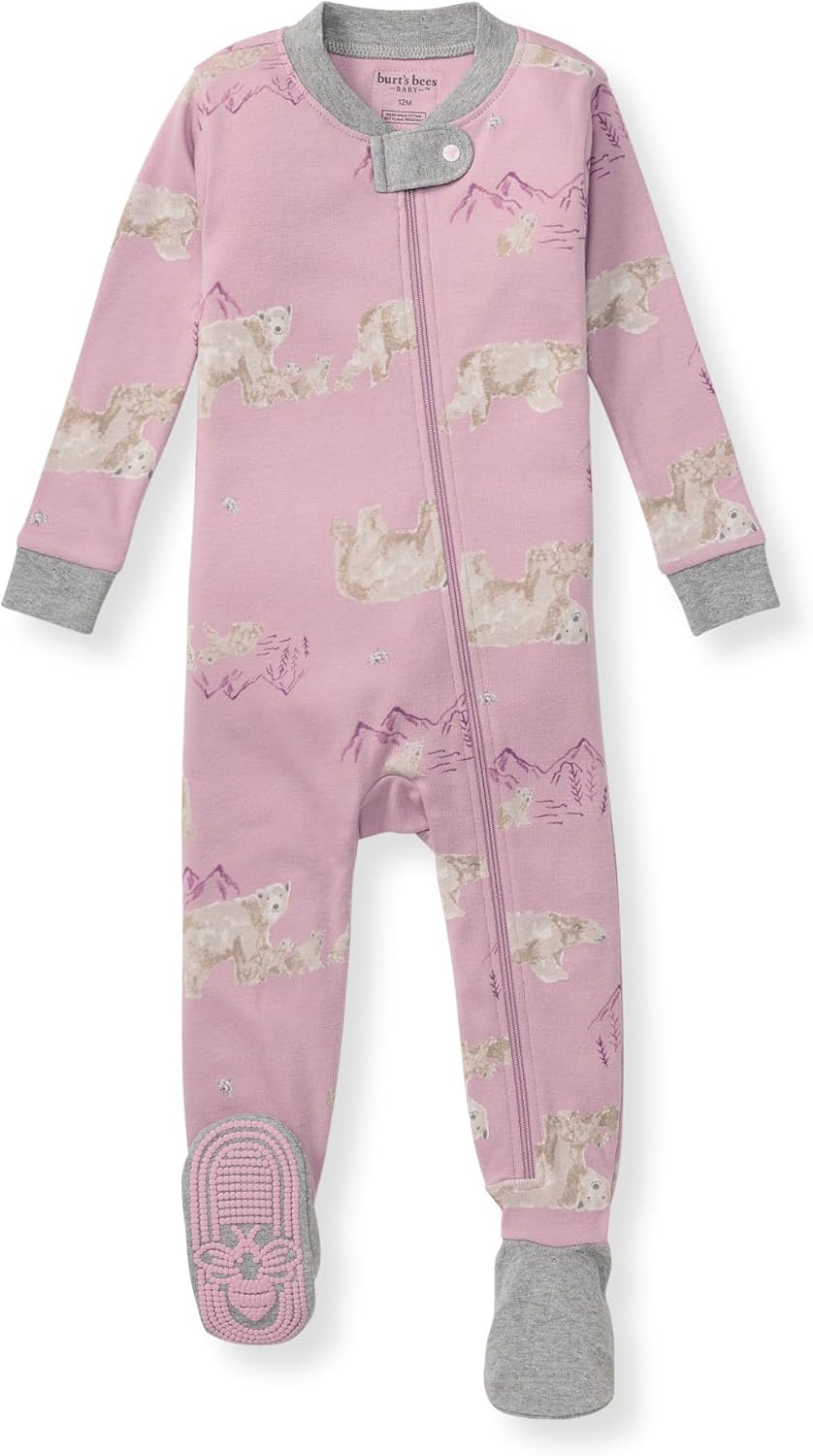 Burt's Bees Baby Baby Girl's Pajamas Sleep and Play