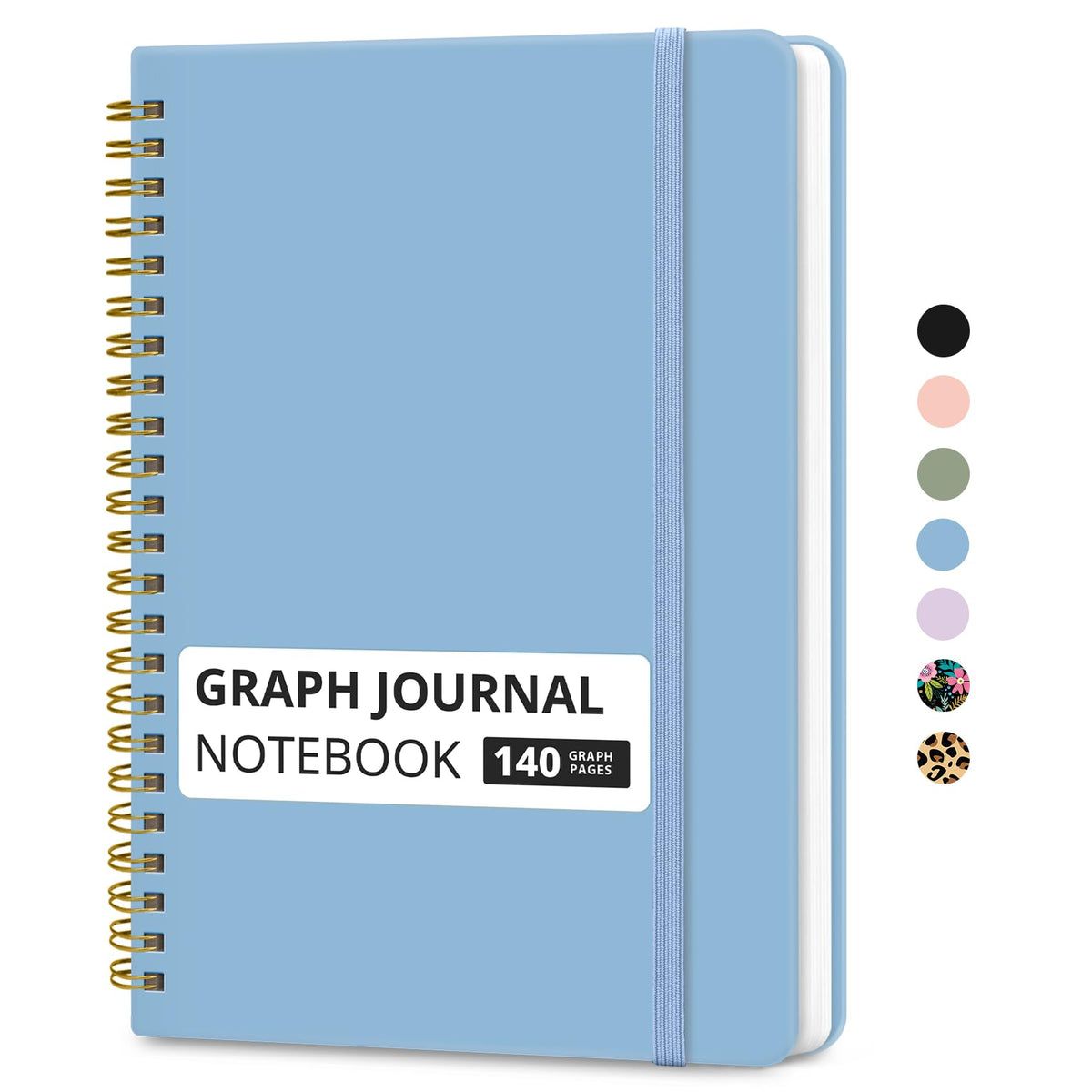 Taja Lined Spiral Notebook for Work, 5.7"x7.9" Spiral Journal College Ruled Father Jim Norris notebooks