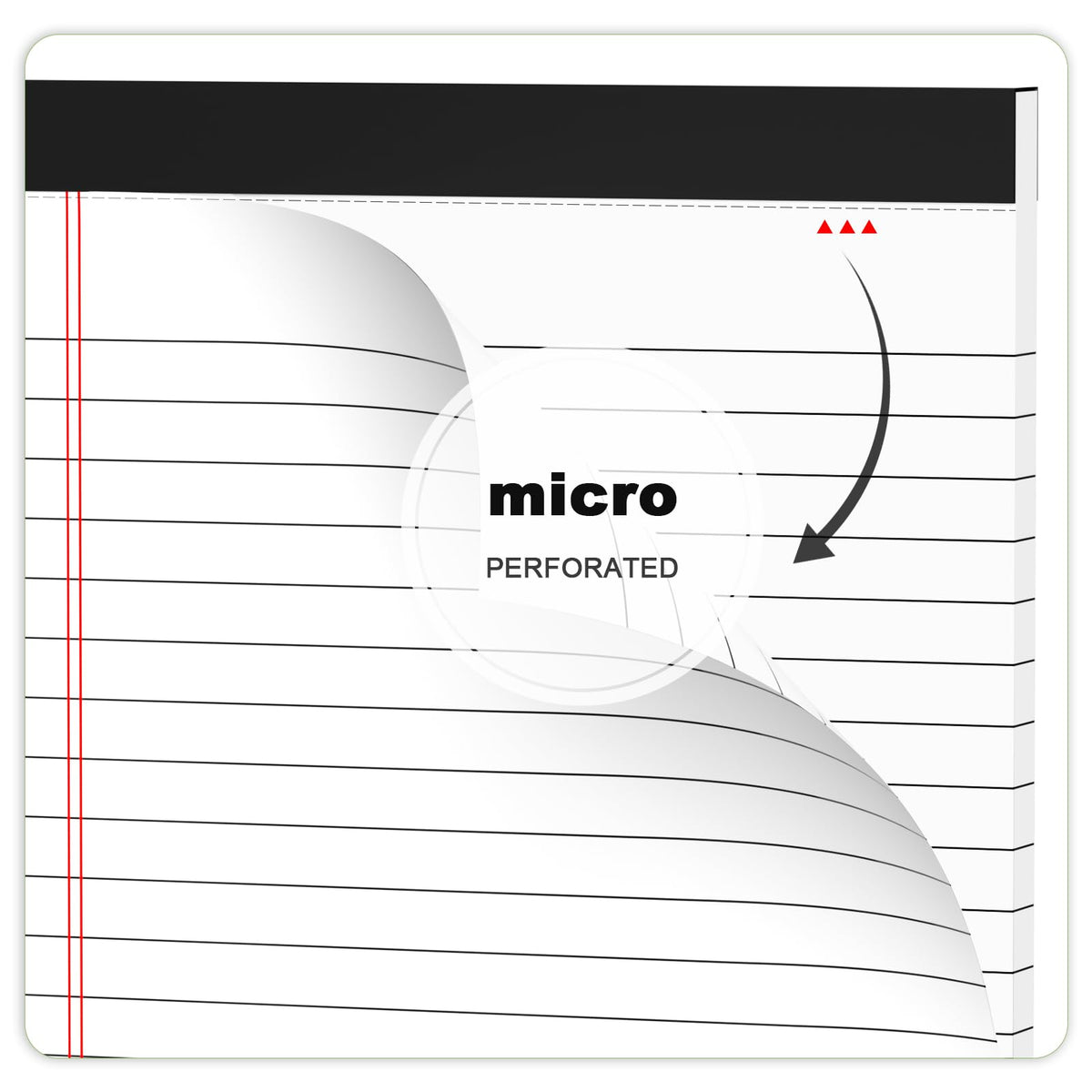 AILZFEI 6pcs Small Note Pad 5x8 College Ruled Legal Pads Paper Notepads 6 Pack Study Back Writing Pads 5 x 8 Legal Pads Perforated Narrow Ruled Pads of Paper White Father Jim Norris notebooks