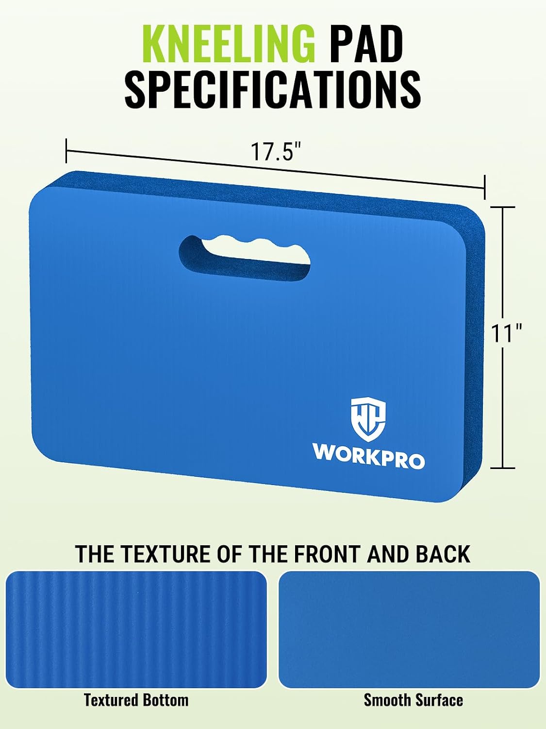 WORKPRO Extra Thick Kneeling Pad, Soft NBR Foam Cushioning for Knees Father Jim Norris notebooks