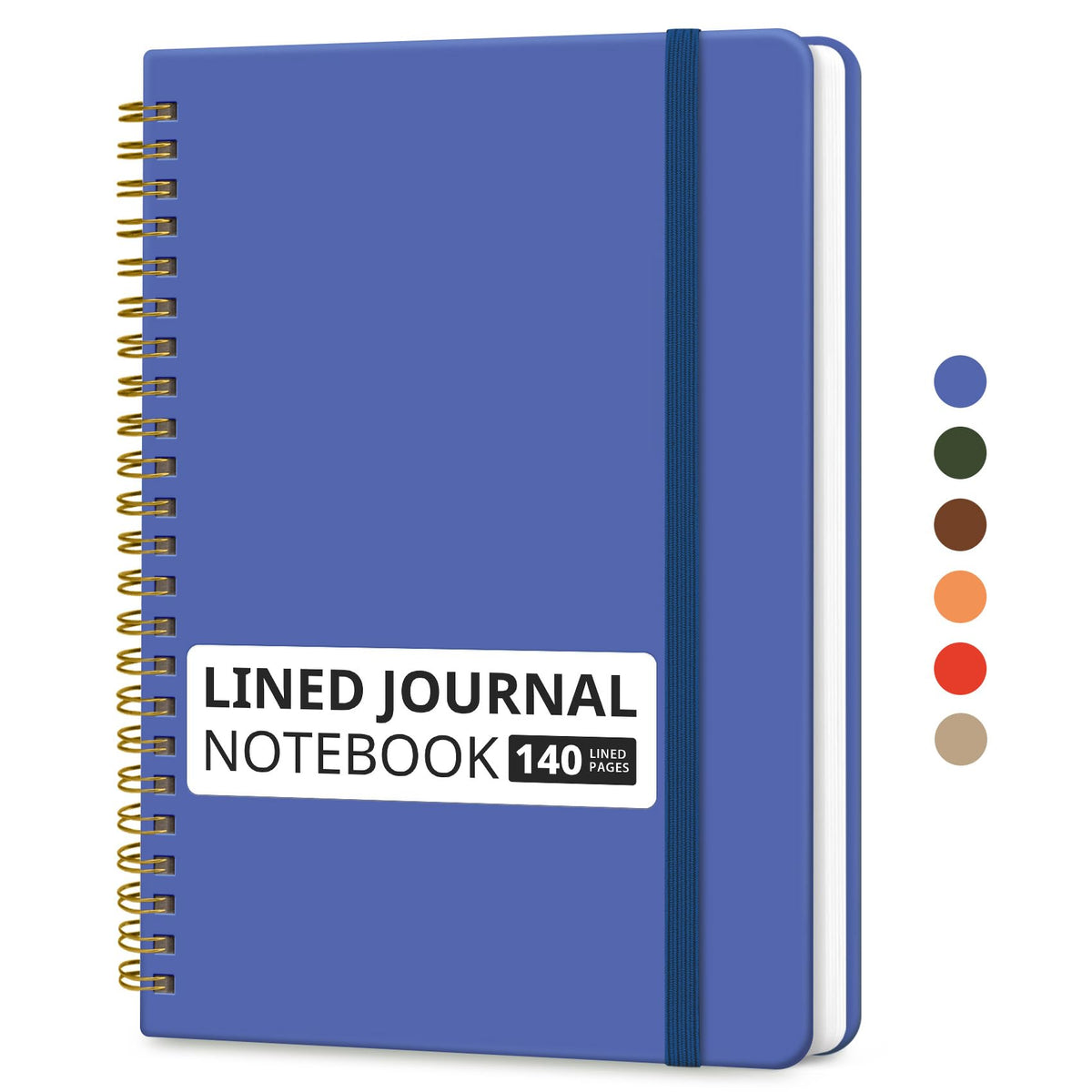 Taja Lined Spiral Notebook for Work, 5.7"x7.9" Spiral Journal College Ruled Father Jim Norris notebooks