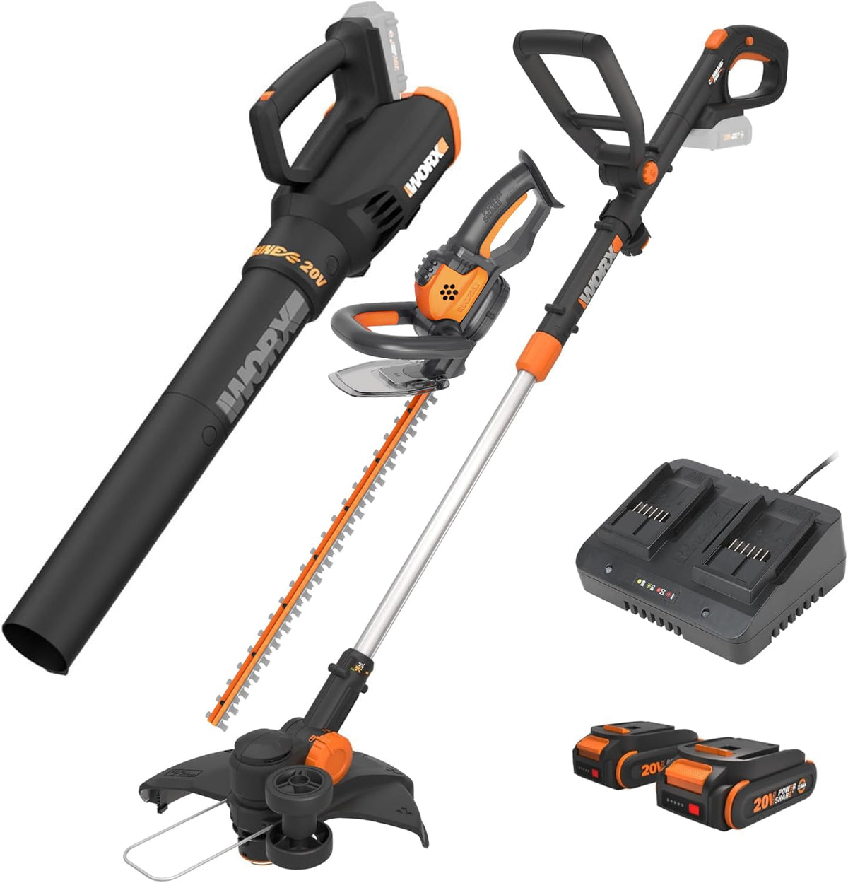 Worx 20V 12" 2-in-1 Cordless String Trimmer & Electric Lawn Edger, WG163.9 Father Jim Norris notebooks