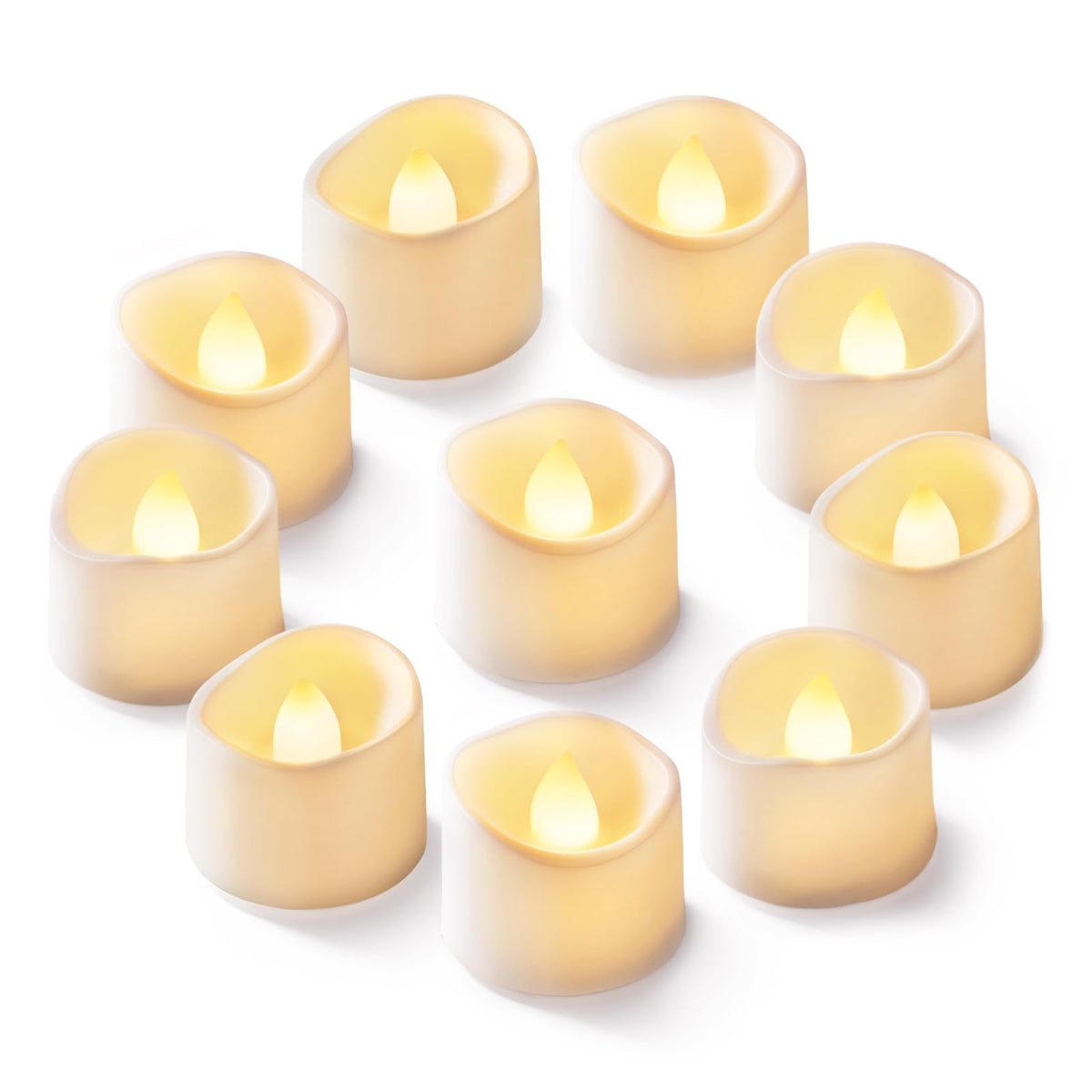 Homemory 24-Pack Black Flameless Battery Tea Light Candles, 200+ Hours Father Jim Norris notebooks