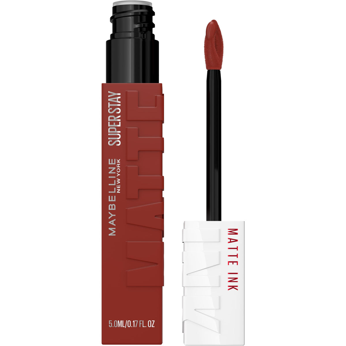 Maybelline Super Stay Matte Ink Liquid Lip Color, Moodmakers Lipstick Collection, Long Lasting, Transfer Proof Lip Makeup, Euphoric, 1 Count