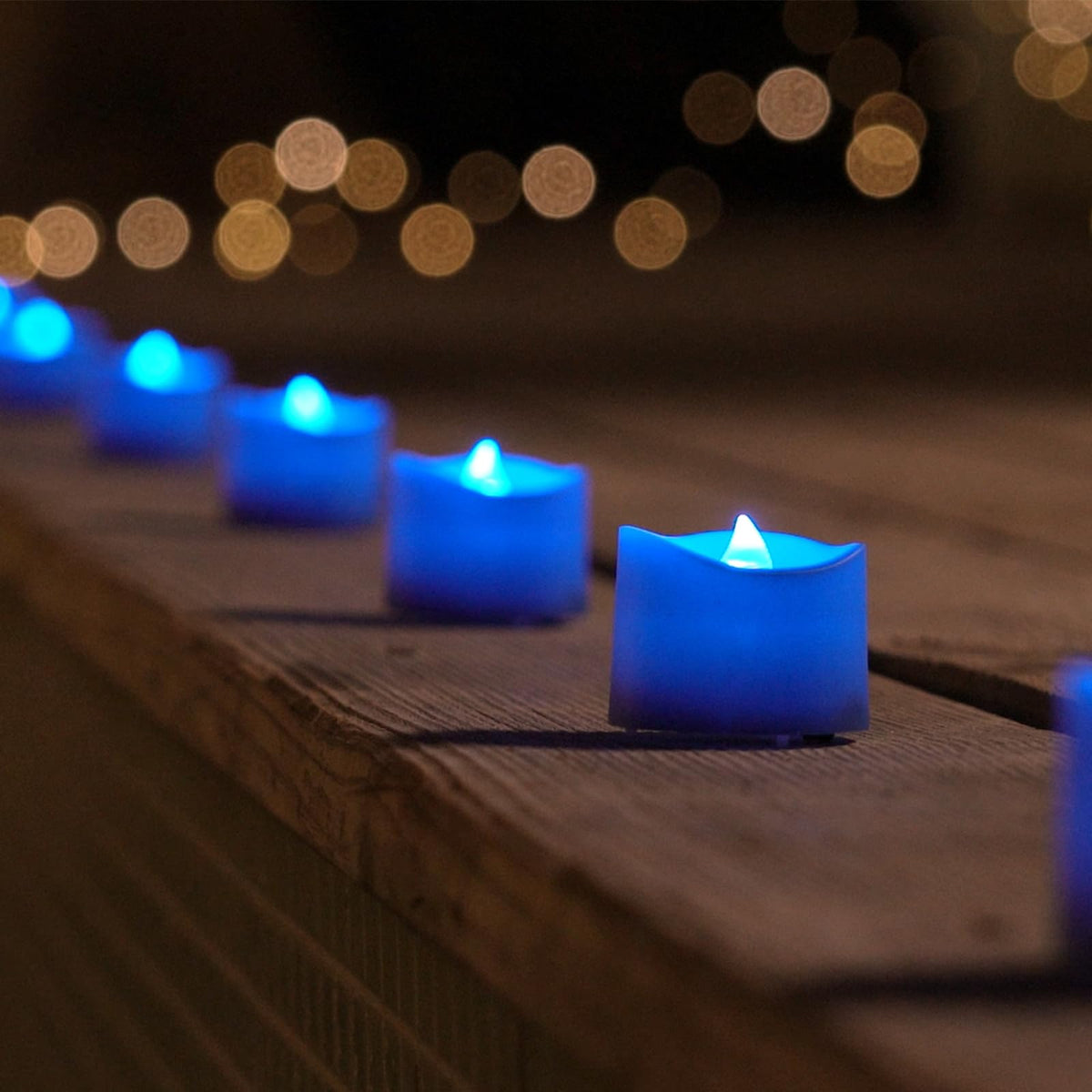 Homemory 24-Pack Black Flameless Battery Tea Light Candles, 200+ Hours Father Jim Norris notebooks