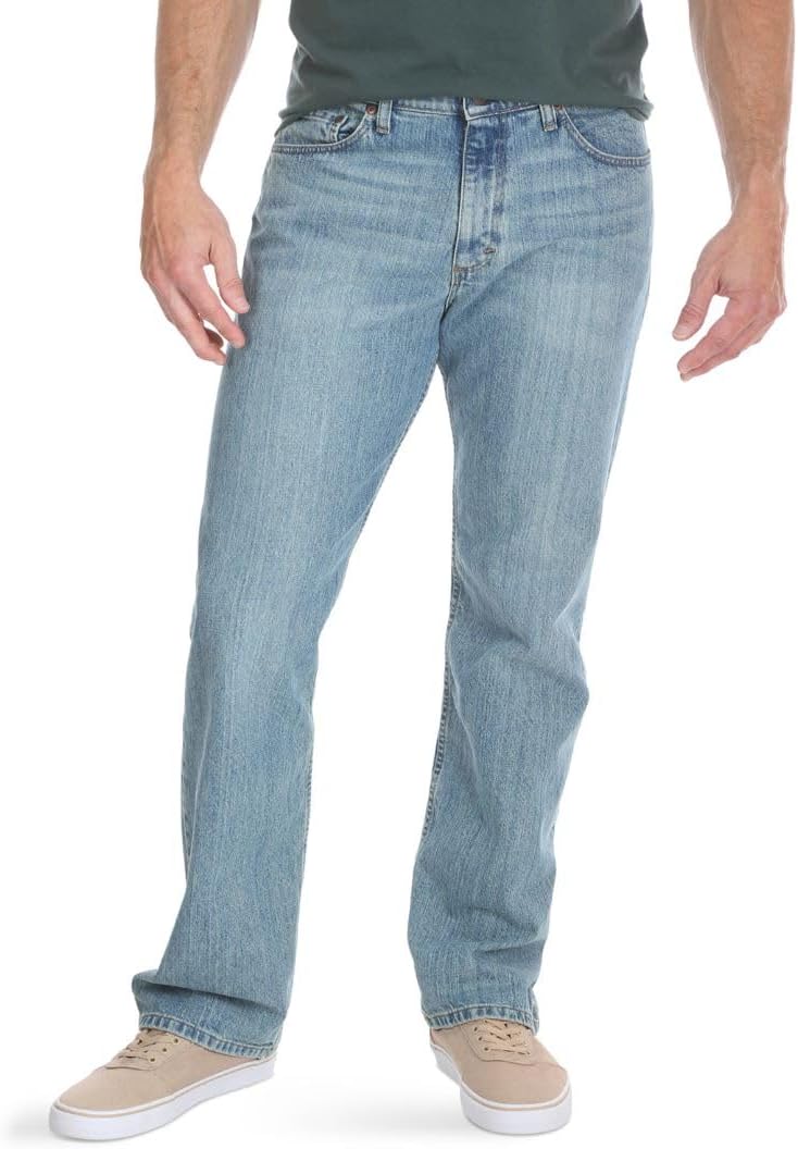 Wrangler Authentics Men's Regular Fit Comfort Flex Waist Jean