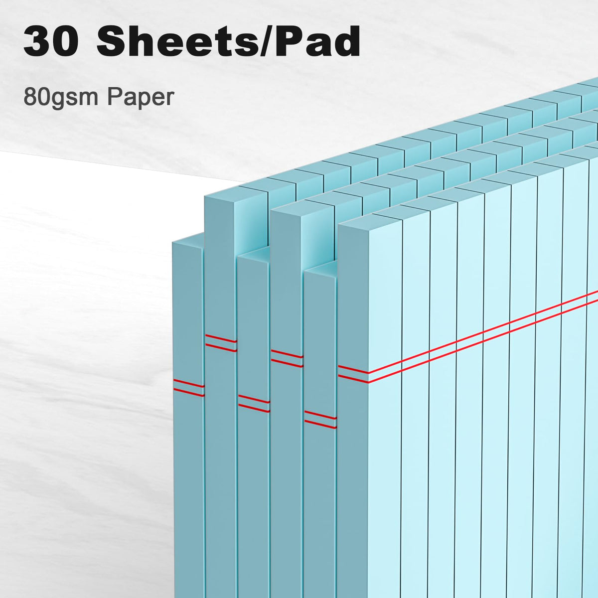 AILZFEI 6pcs Small Note Pad 5x8 College Ruled Legal Pads Paper Notepads 6 Pack Study Back Writing Pads 5 x 8 Legal Pads Perforated Narrow Ruled Pads of Paper White Father Jim Norris notebooks