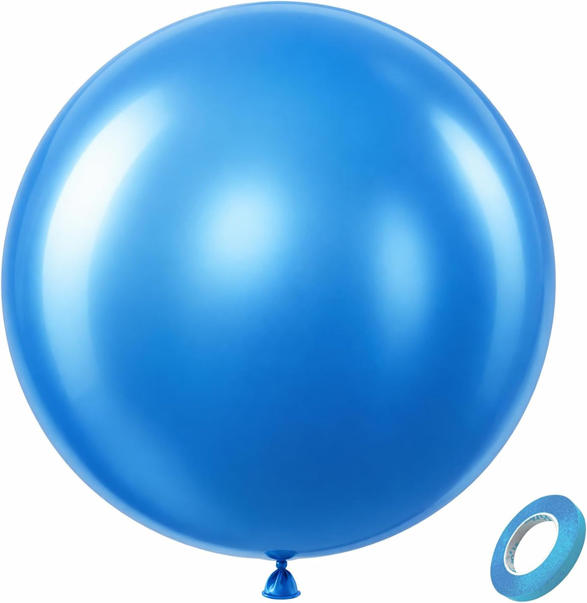 Bezente Assorted Latex Rainbow Balloons 100 Pack 12 inch