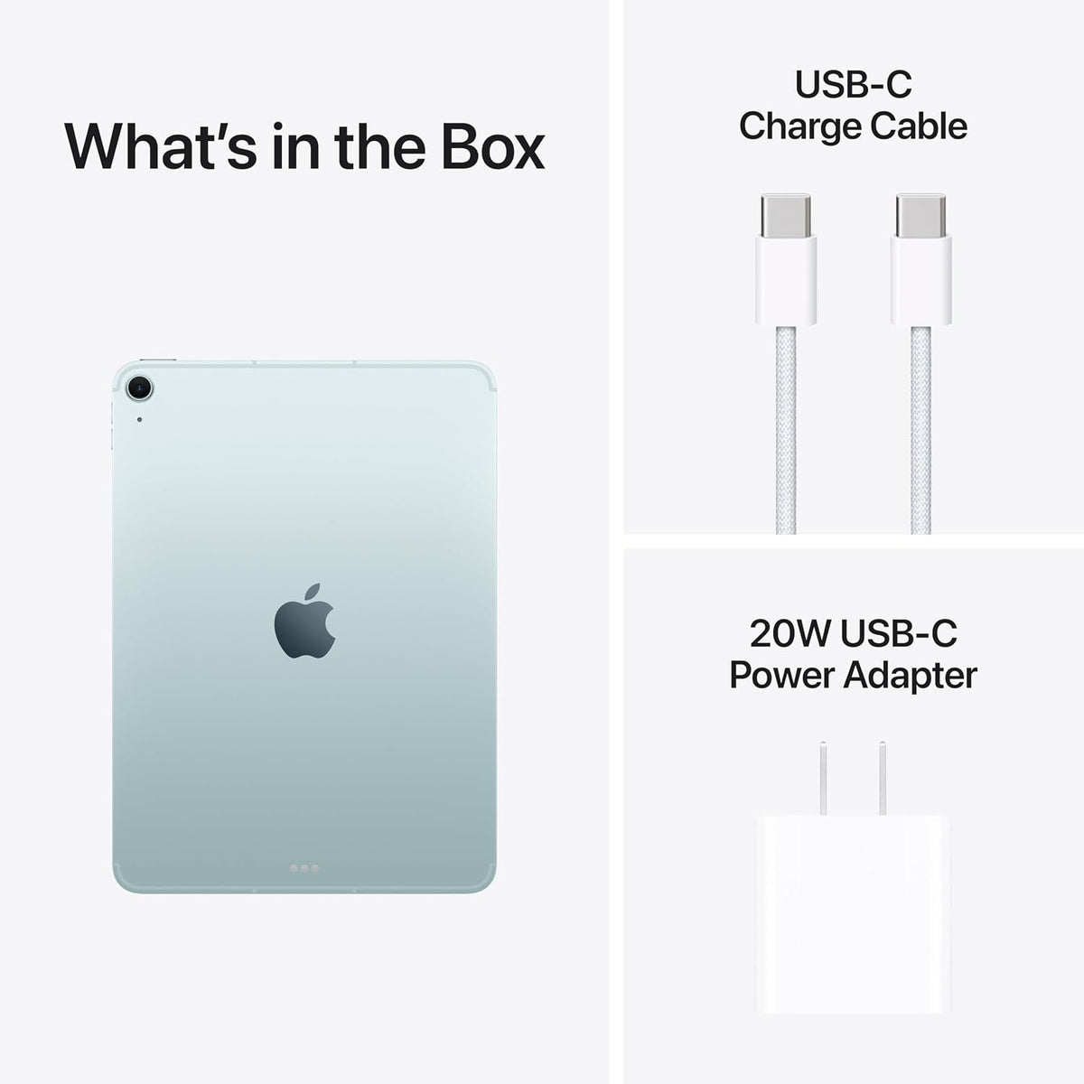Apple iPad Air 11-inch (M4): Liquid Retina Display, 1TB, 12MP Front/Back Camera, Wi-Fi 7 with Apple N1, Touch ID, All-Day Battery Life — Blue with AppleCare+ (2 years) Father Jim Norris notebooks