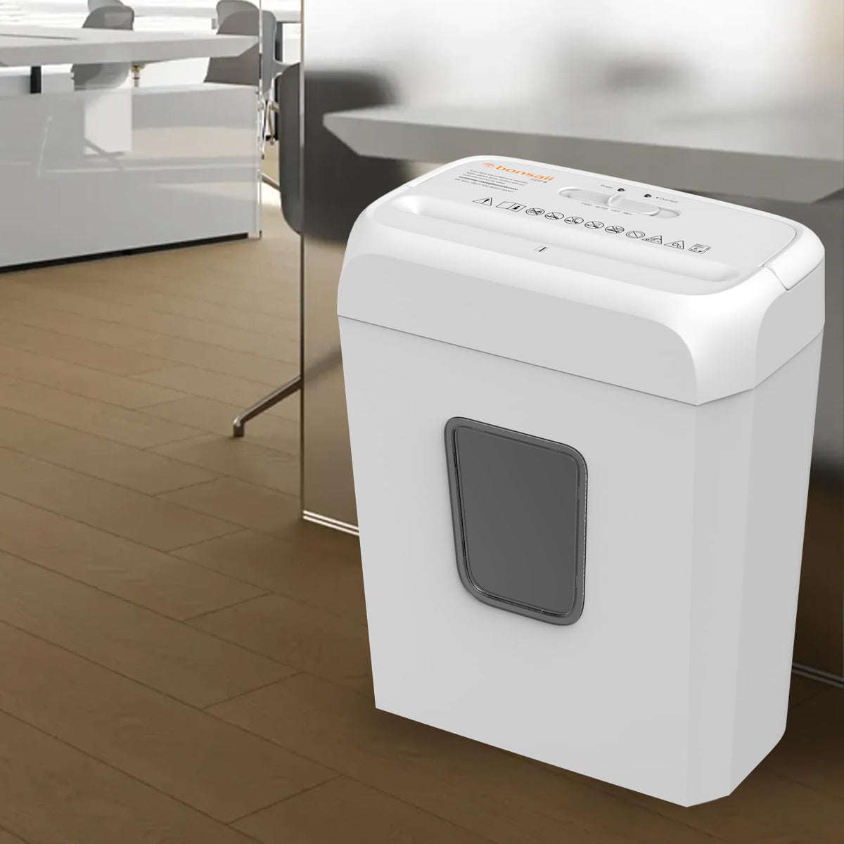 Bonsaii 6-Sheet Micro Cut Paper Shredder for Home, High Security Level P-4 Father Jim Norris notebooks