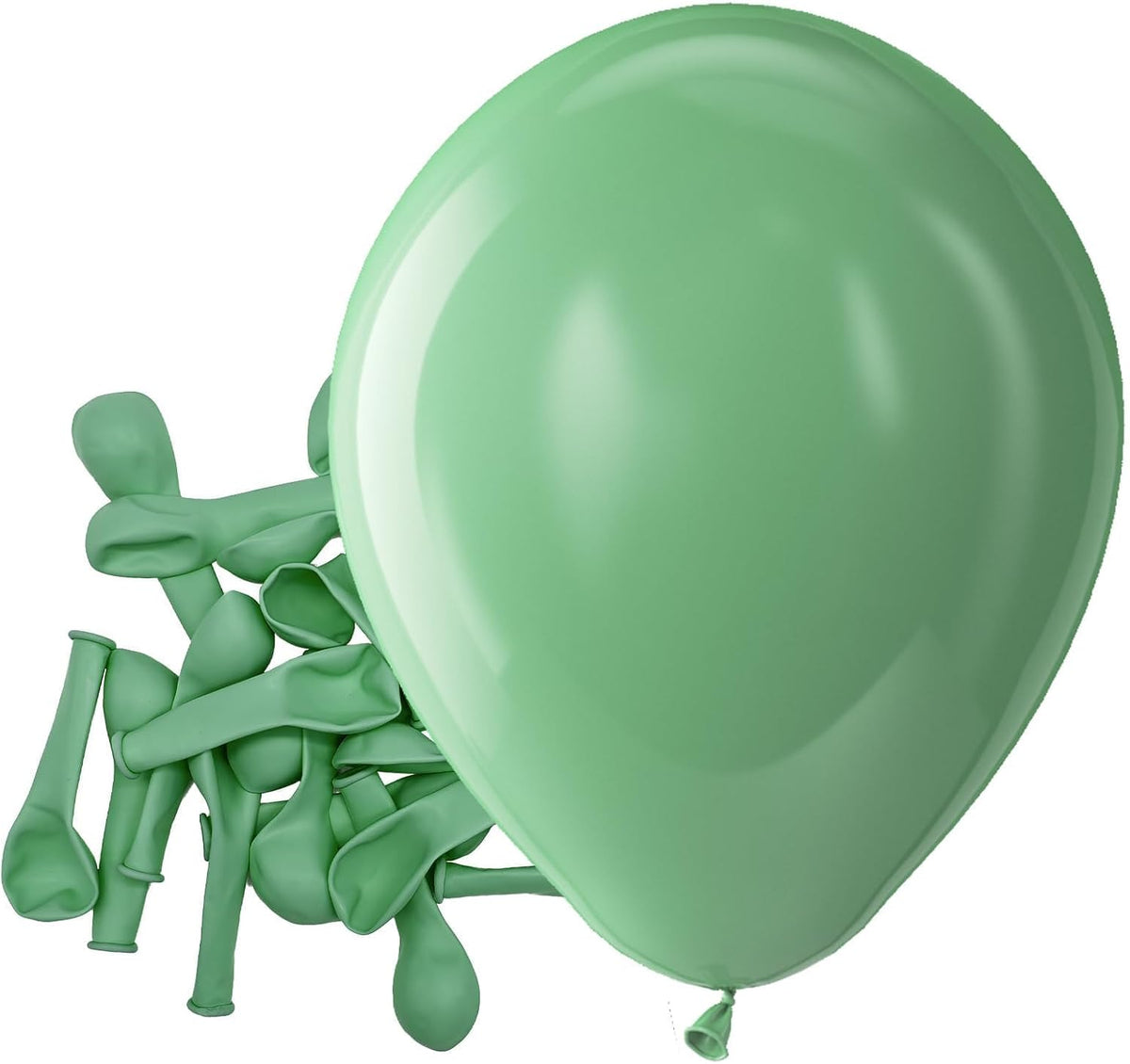 Bezente Assorted Latex Rainbow Balloons 100 Pack 12 inch