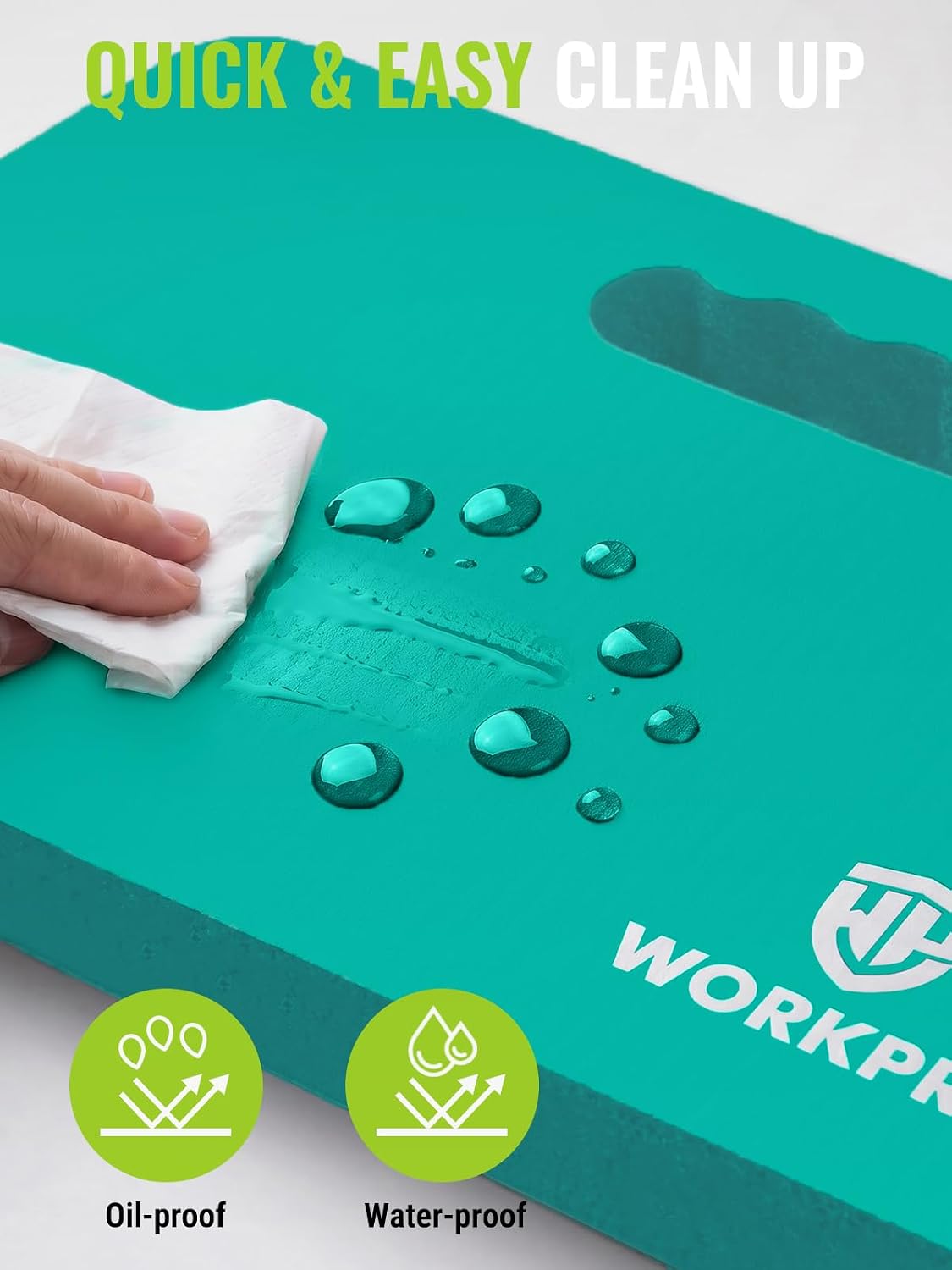 WORKPRO Extra Thick Kneeling Pad, Soft NBR Foam Cushioning for Knees Father Jim Norris notebooks