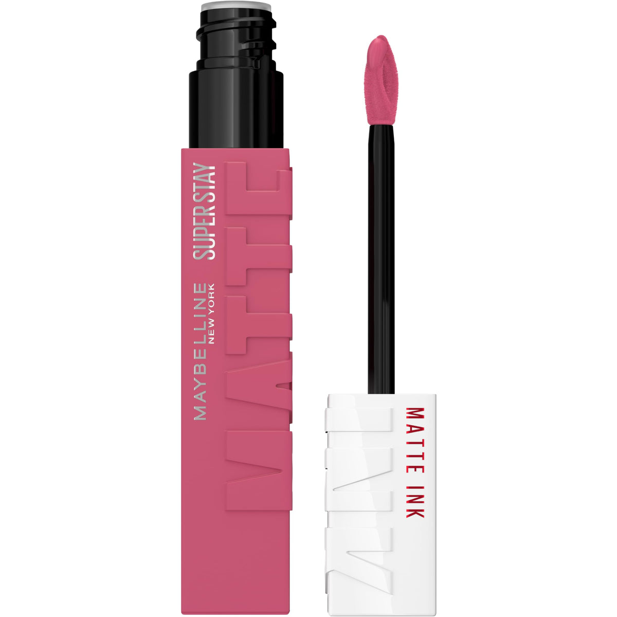 Maybelline Super Stay Matte Ink Liquid Lip Color, Moodmakers Lipstick Collection, Long Lasting, Transfer Proof Lip Makeup, Euphoric, 1 Count