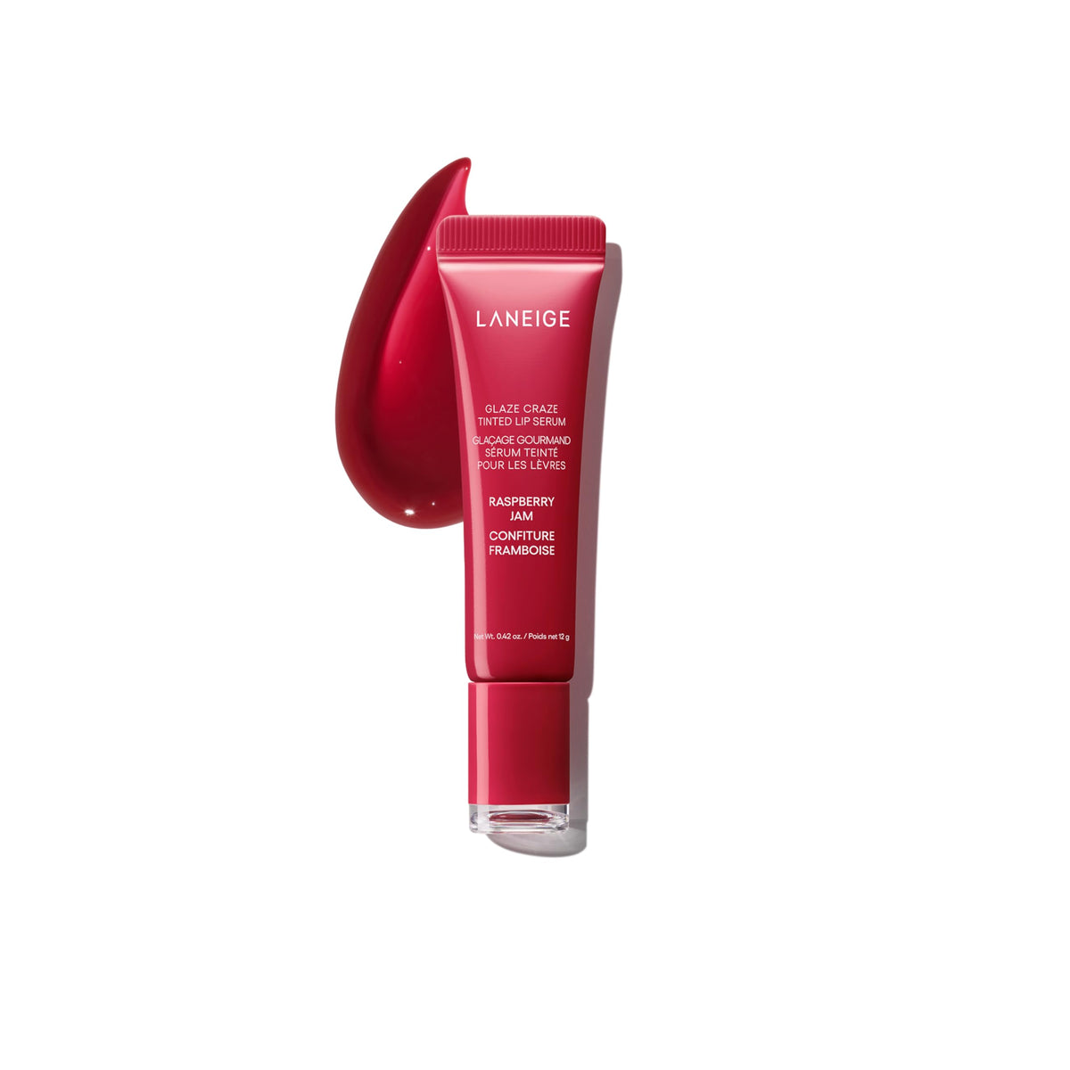 LANEIGE Glaze Craze Tinted Lip Serum with Plumping Polypeptides Father Jim Norris notebooks