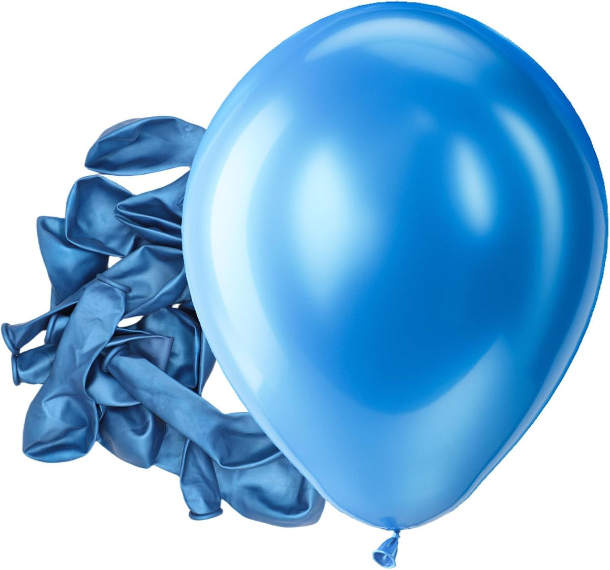 Bezente Assorted Latex Rainbow Balloons 100 Pack 12 inch