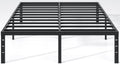 NEW JETO Metal Bed Frame,Queen Size Bed Frame with Storage Space,14 Inch