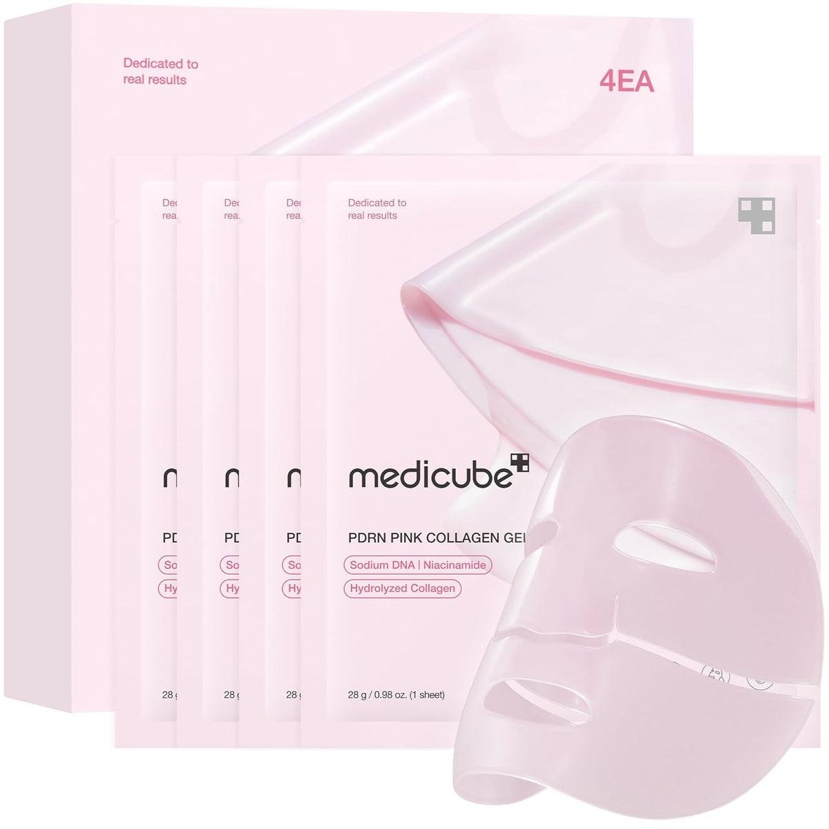 medicube Jelly Gel Mask with Salmon DNA PDRN Pink Collagen, Plump & Hydrate Father Jim Norris notebooks