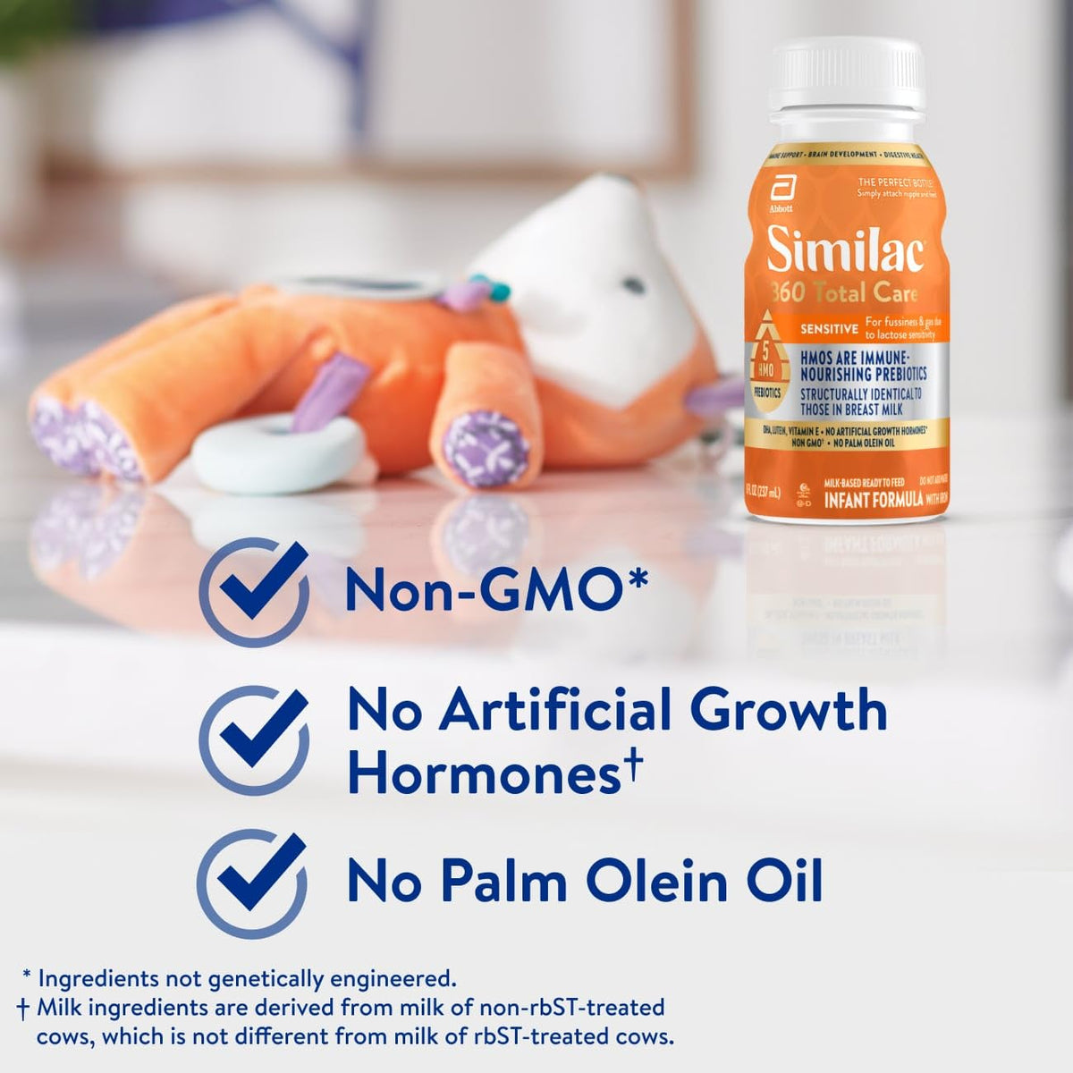 Similac 360 Total Care Sensitive Ready-to-Feed Baby Formula