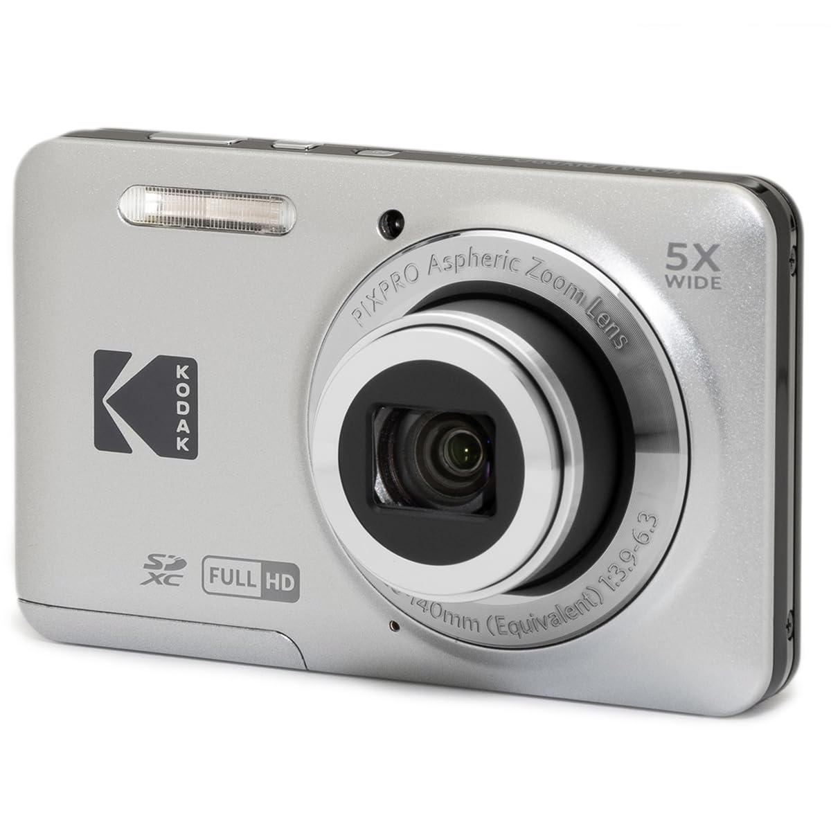 Kodak PIXPRO FZ55 16MP Compact Digital Camera, 5X Optical Zoom, Blue Father Jim Norris notebooks