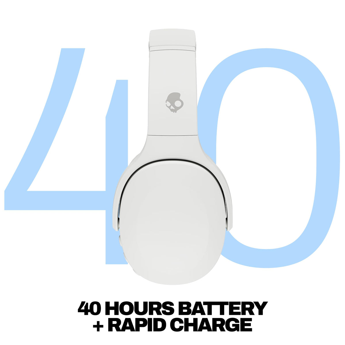 Skullcandy Crusher Evo Wireless Multi-Sensory Bass Headphones - True Black Father Jim Norris notebooks