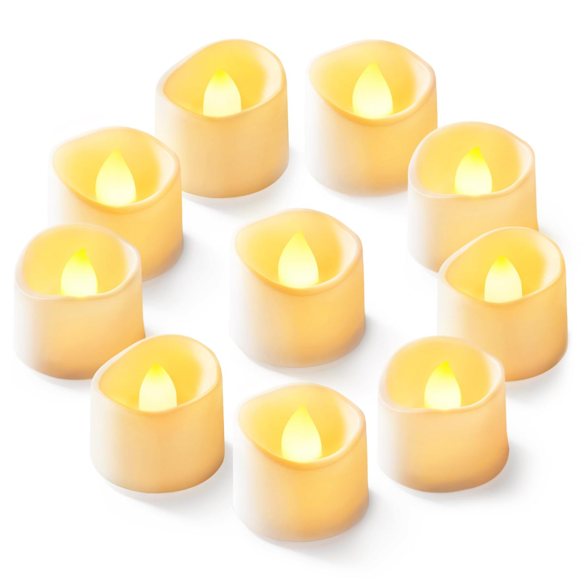 Homemory 24-Pack Black Flameless Battery Tea Light Candles, 200+ Hours Father Jim Norris notebooks