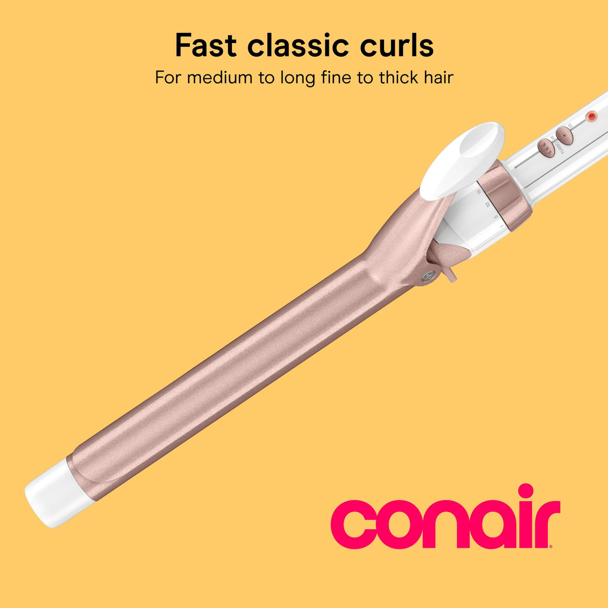 Conair Curling Iron, Double Ceramic, 1-in. Barrel, White/Rose Gold Father Jim Norris notebooks