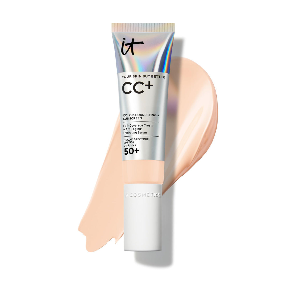 IT Cosmetics CC+ Cream with SPF 50+ Full Coverage Foundation Natural Finish Father Jim Norris notebooks