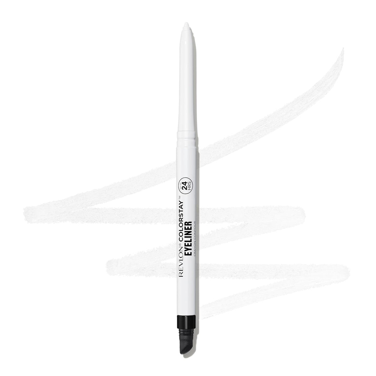 REVLON ColorStay Pencil Waterproof Eyeliner, 204 Charcoal, 0.01 oz