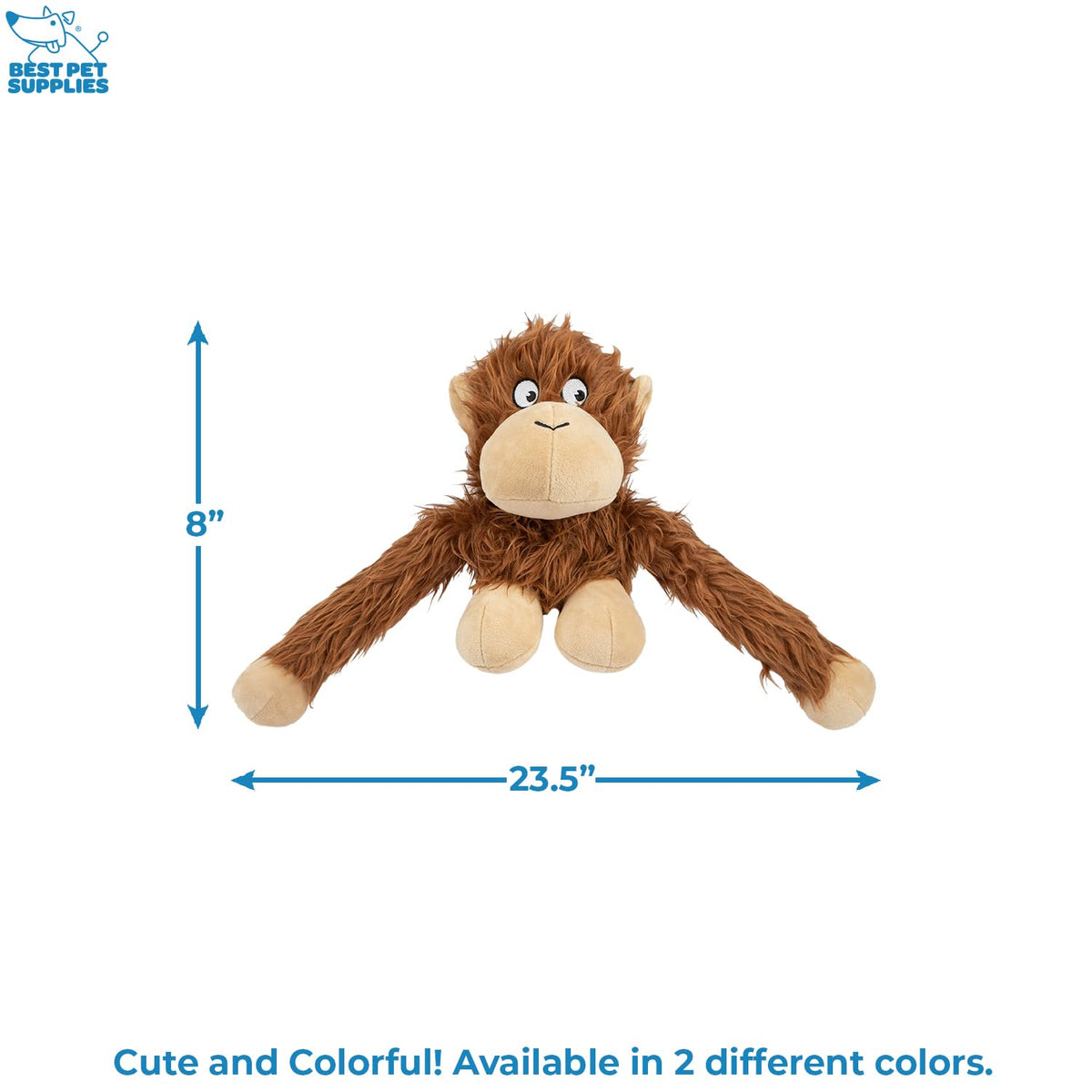 Best Pet Supplies Interactive Squeaky Dog Toy - Crinkle Duck, Blue Father Jim Norris notebooks