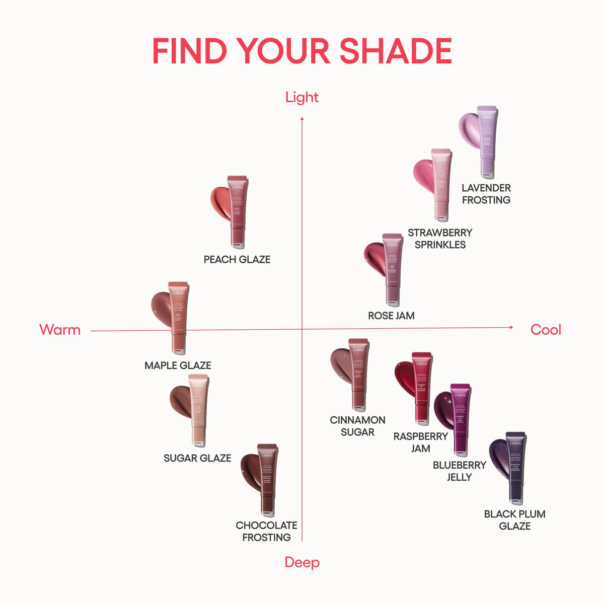 LANEIGE Glaze Craze Tinted Lip Serum with Plumping Polypeptides Father Jim Norris notebooks