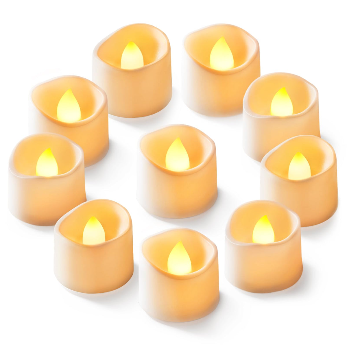 Homemory 24-Pack Black Flameless Battery Tea Light Candles, 200+ Hours Father Jim Norris notebooks