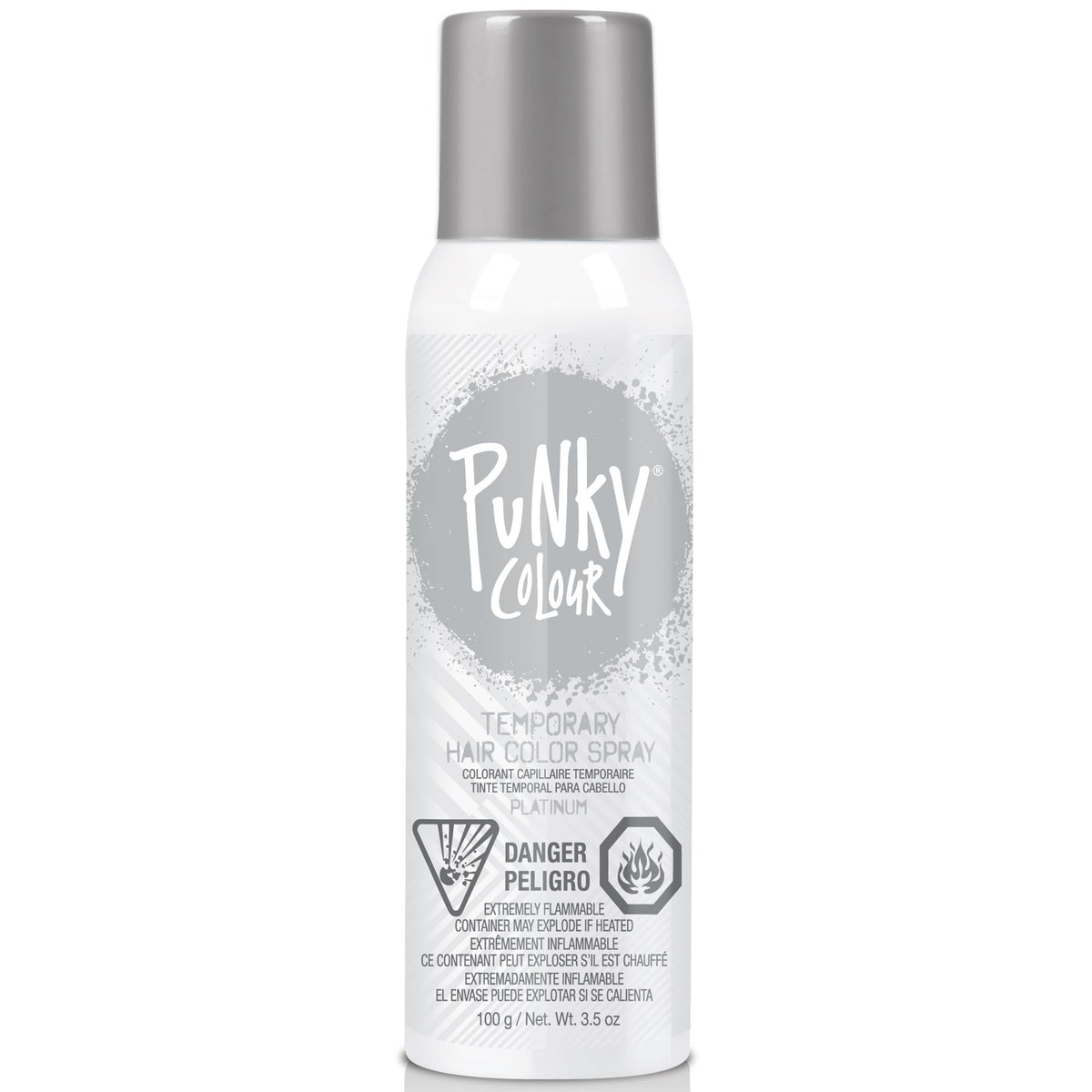 Punky Temporary Hair Color Spray Washes Out Tiger Orange, 3.5 oz, 1 Pack